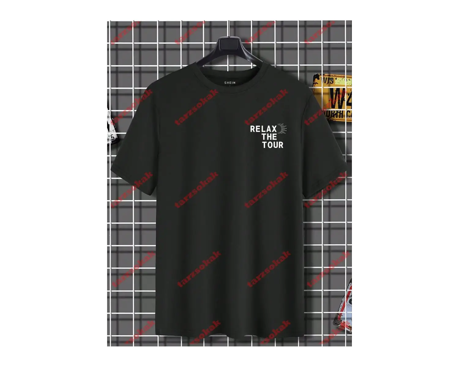 Model 3259 Erkek Yazlık Yuvarlak Yaka Kısa Kollu Günlük Tişört, Yaz