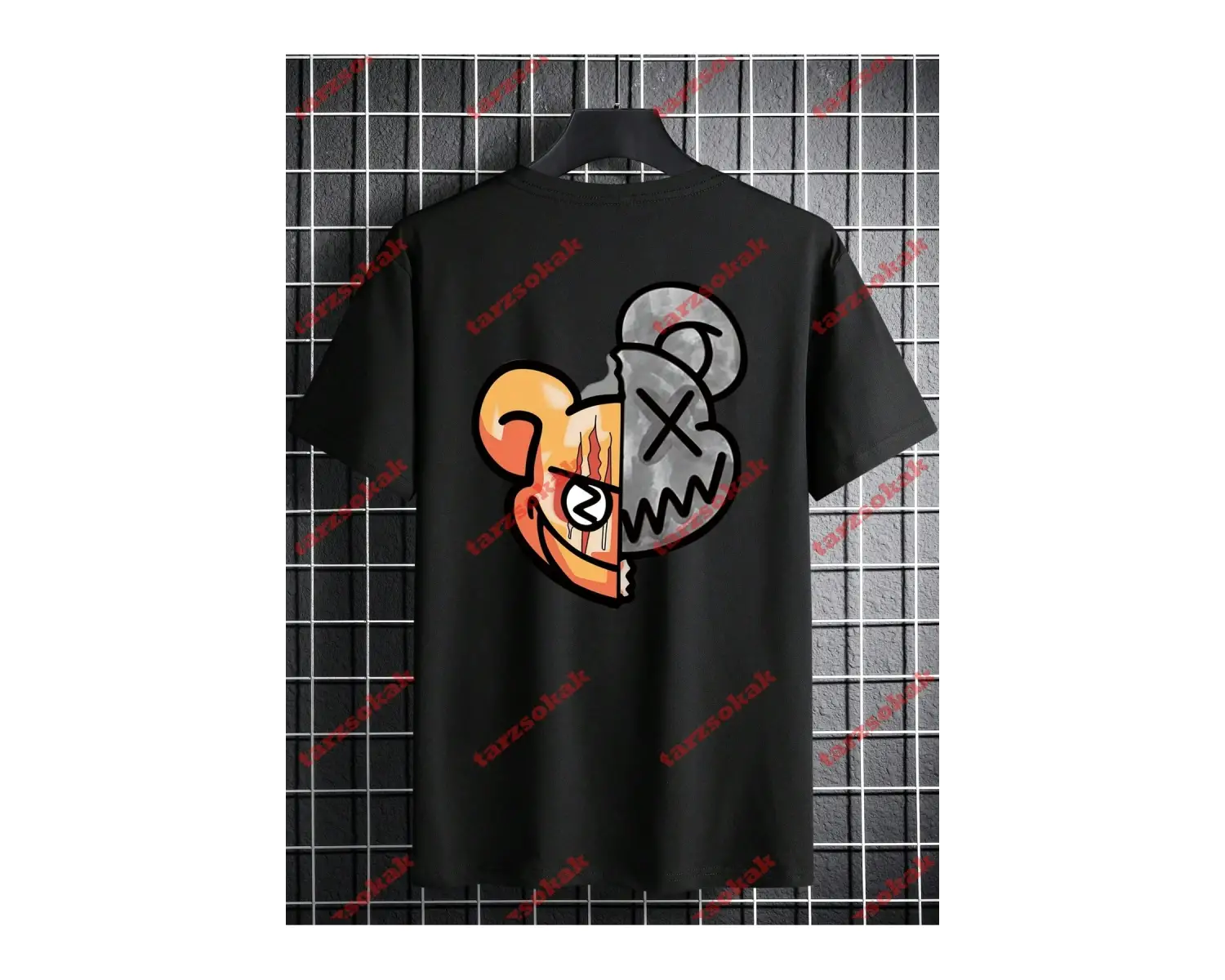 Model 3263 Erkek Yazlık Yuvarlak Yaka Kısa Kollu Günlük Tişört, Yaz