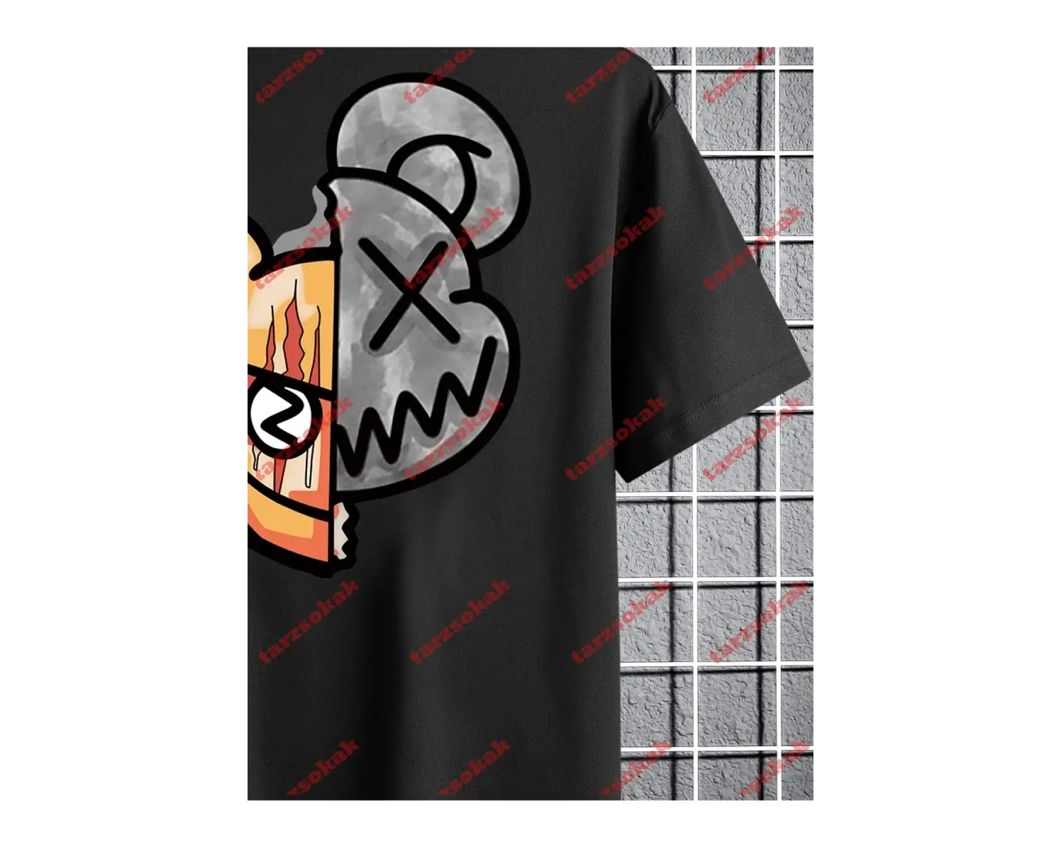 Model 3263 Erkek Yazlık Yuvarlak Yaka Kısa Kollu Günlük Tişört, Yaz