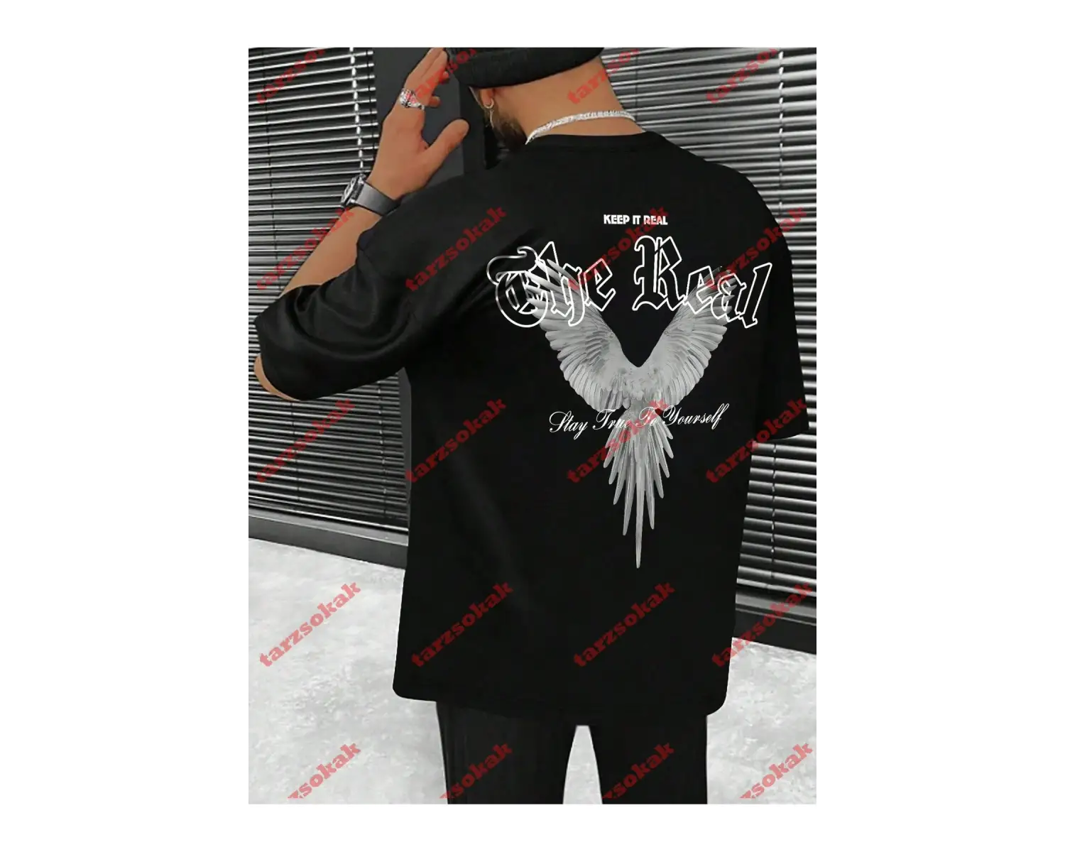 Model 3276 Erkek Yazlık Yuvarlak Yaka Kısa Kollu Günlük Tişört, Yaz