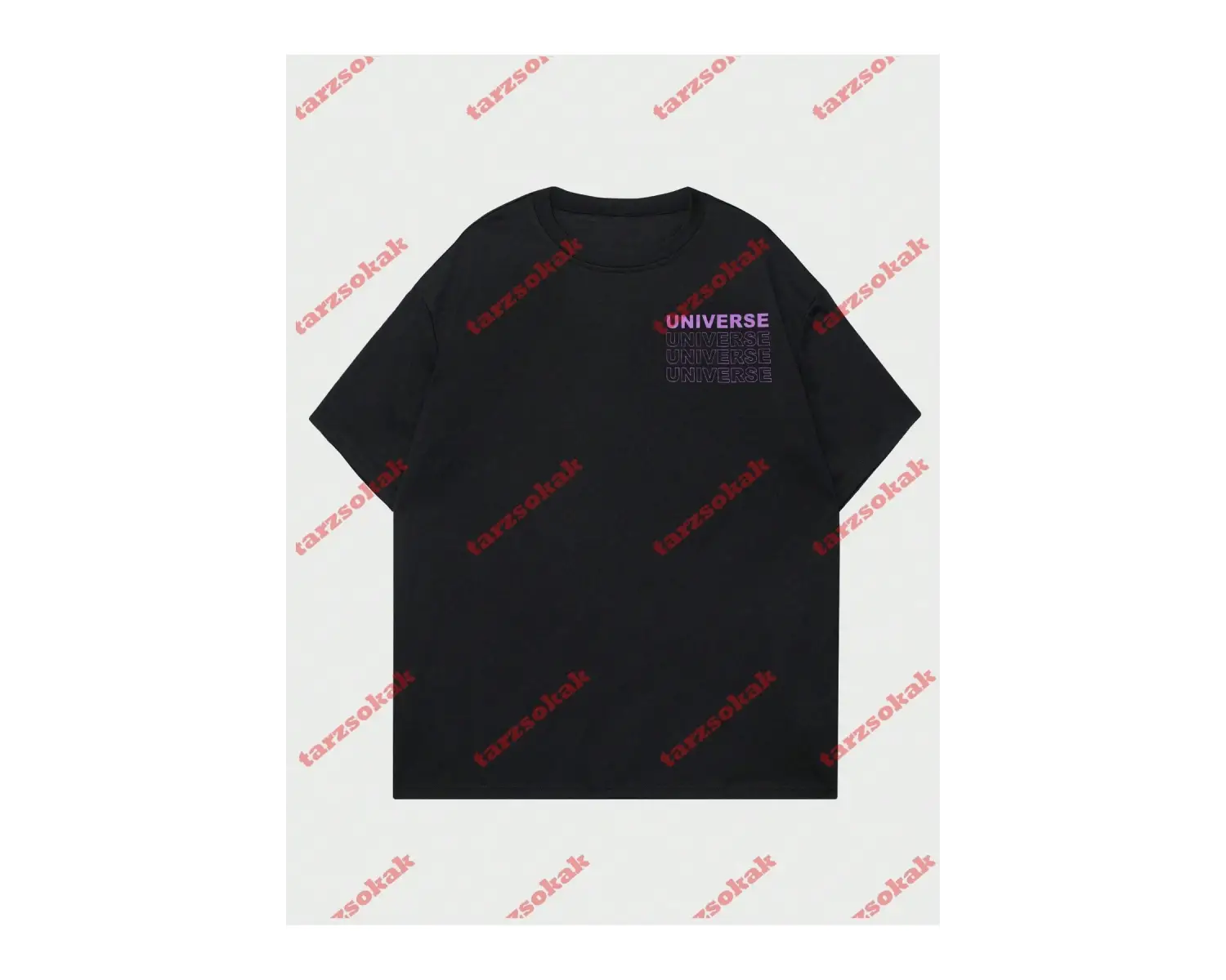 Model 3282 Erkek Yazlık Yuvarlak Yaka Kısa Kollu Günlük Tişört, Yaz