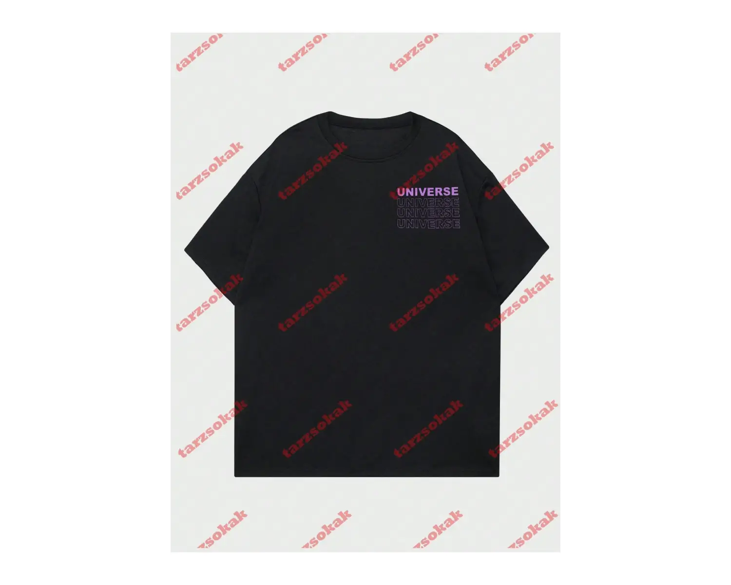 Model 3282 Erkek Yazlık Yuvarlak Yaka Kısa Kollu Günlük Tişört, Yaz