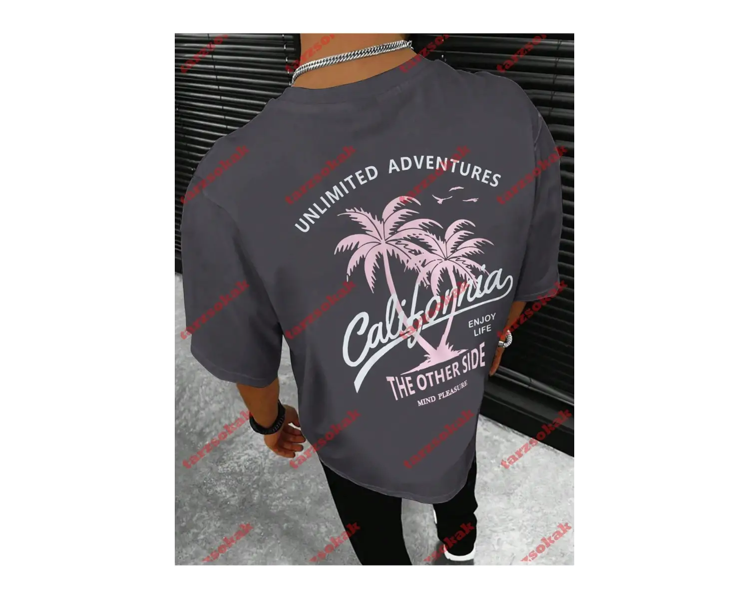 Model 3283 Erkek Yazlık Yuvarlak Yaka Kısa Kollu Günlük Tişört, Yaz