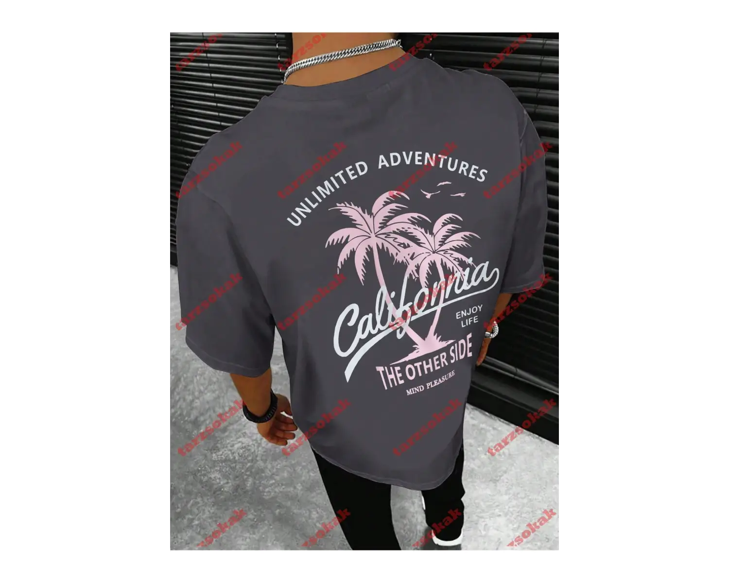 Model 3283 Erkek Yazlık Yuvarlak Yaka Kısa Kollu Günlük Tişört, Yaz