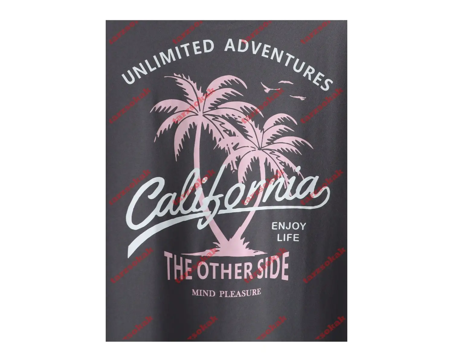 Model 3283 Erkek Yazlık Yuvarlak Yaka Kısa Kollu Günlük Tişört, Yaz