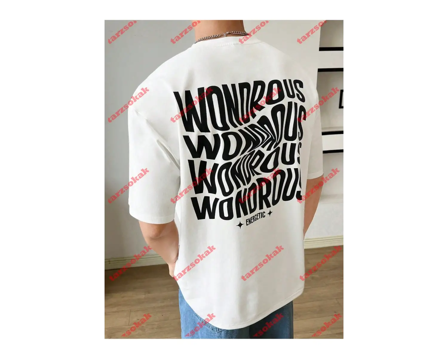 Model 3285 Erkek Yazlık Yuvarlak Yaka Kısa Kollu Günlük Tişört, Yaz