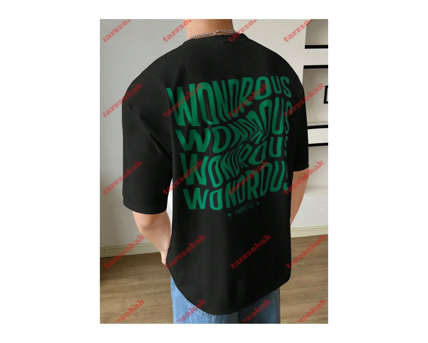 Model 3285 Erkek Yazlık Yuvarlak Yaka Kısa Kollu Günlük Tişört, Yaz