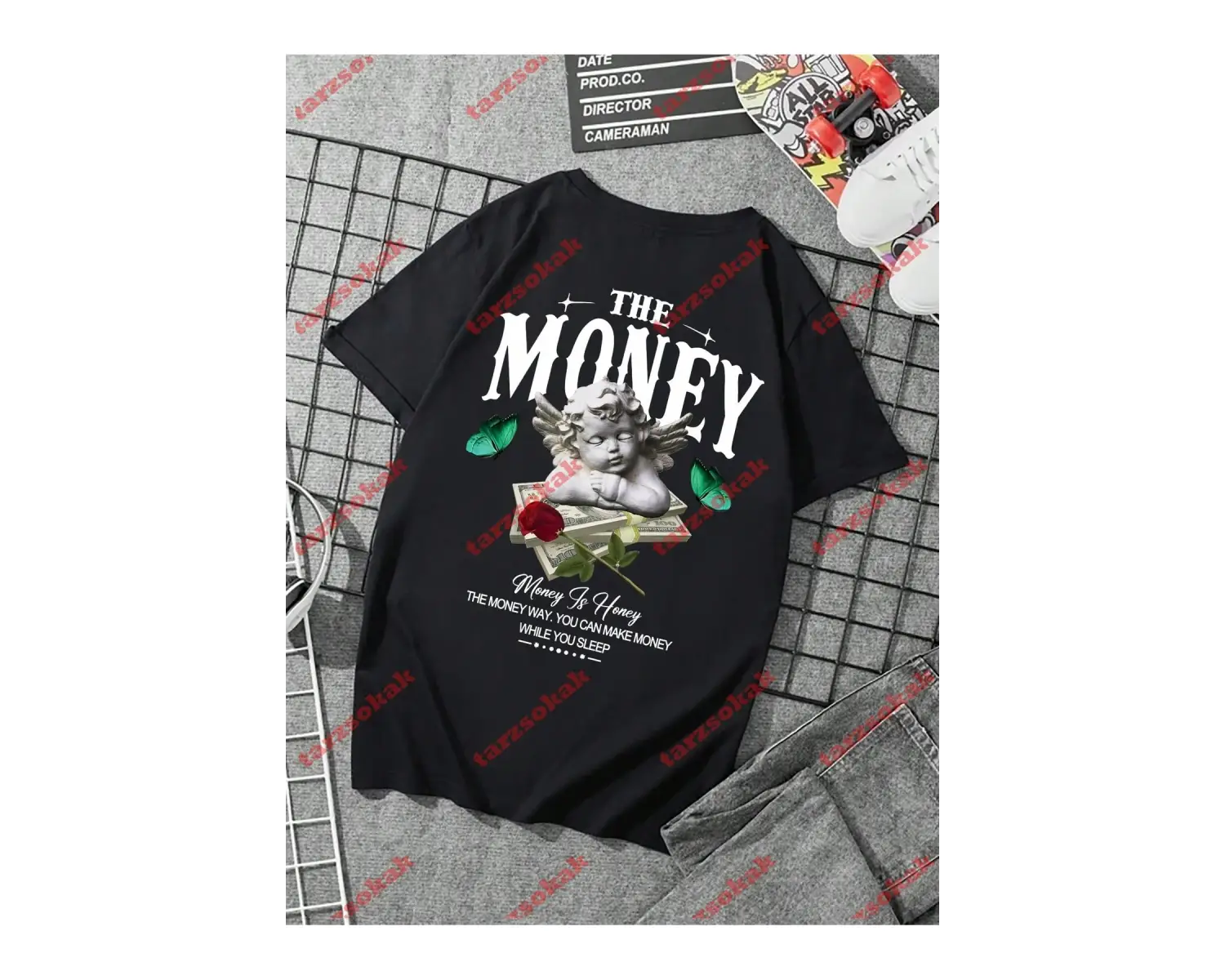 Model 3289 Erkek Yazlık Yuvarlak Yaka Kısa Kollu Günlük Tişört, Yaz