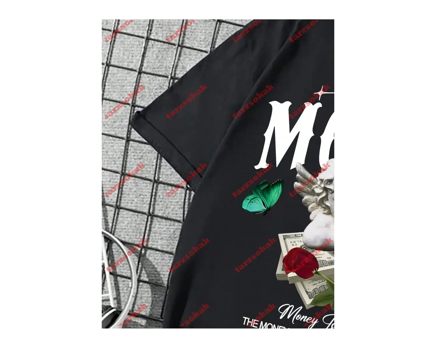 Model 3289 Erkek Yazlık Yuvarlak Yaka Kısa Kollu Günlük Tişört, Yaz