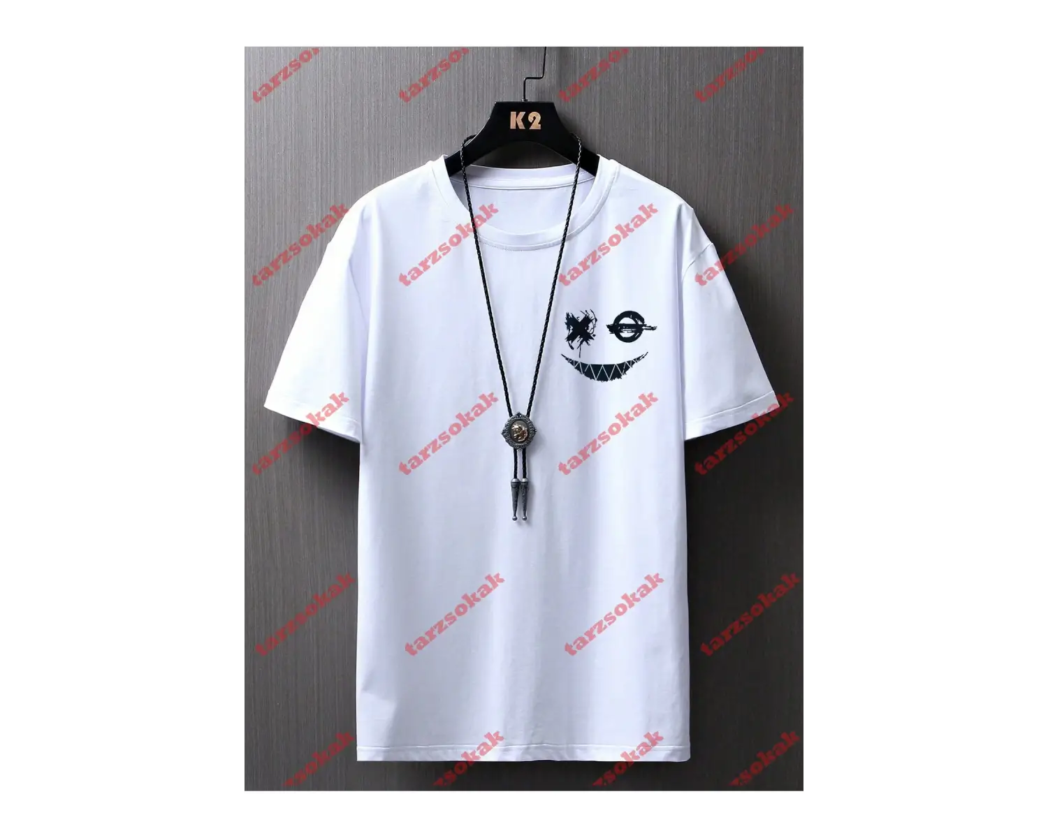 Model 3294 Erkek Yazlık Yuvarlak Yaka Kısa Kollu Günlük Tişört, Yaz