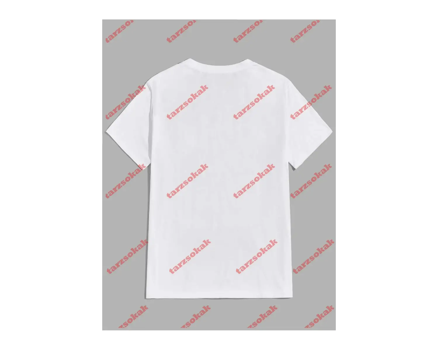 Model 3299 Erkek Yazlık Yuvarlak Yaka Kısa Kollu Günlük Tişört, Yaz