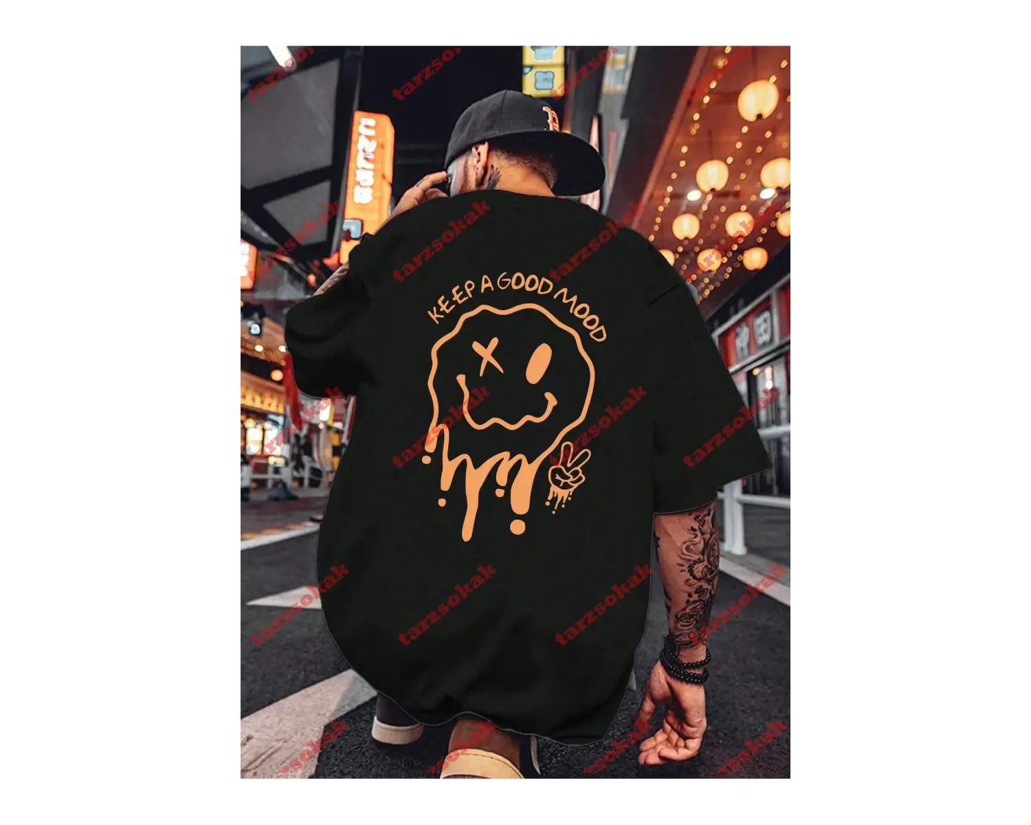 Model 3300 Erkek Yazlık Yuvarlak Yaka Kısa Kollu Günlük Tişört, Yaz