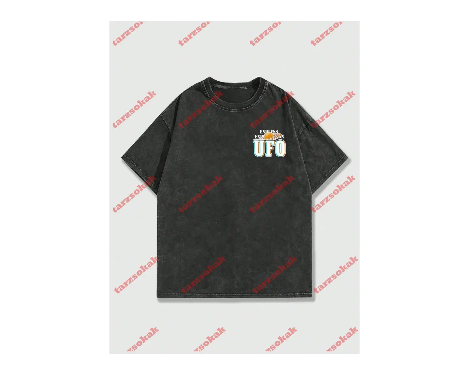 Model 3305 Erkek Yazlık Yuvarlak Yaka Kısa Kollu Günlük Tişört, Yaz