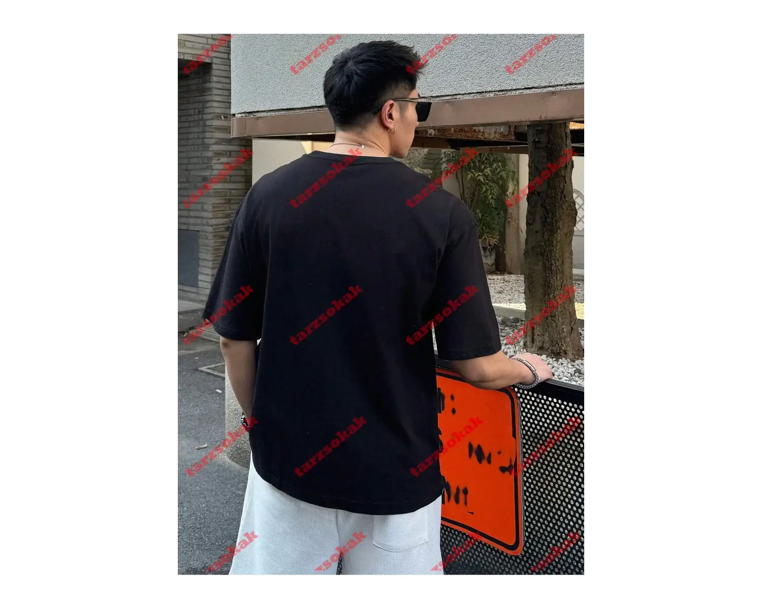 Model 3307 Erkek Yazlık Yuvarlak Yaka Kısa Kollu Günlük Tişört, Yaz