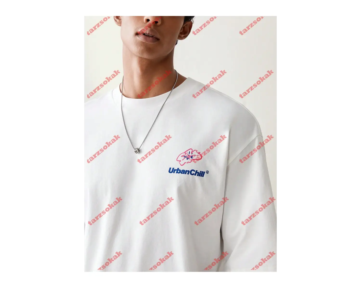 Model 3319 Erkek Yazlık Yuvarlak Yaka Kısa Kollu Günlük Tişört, Yaz