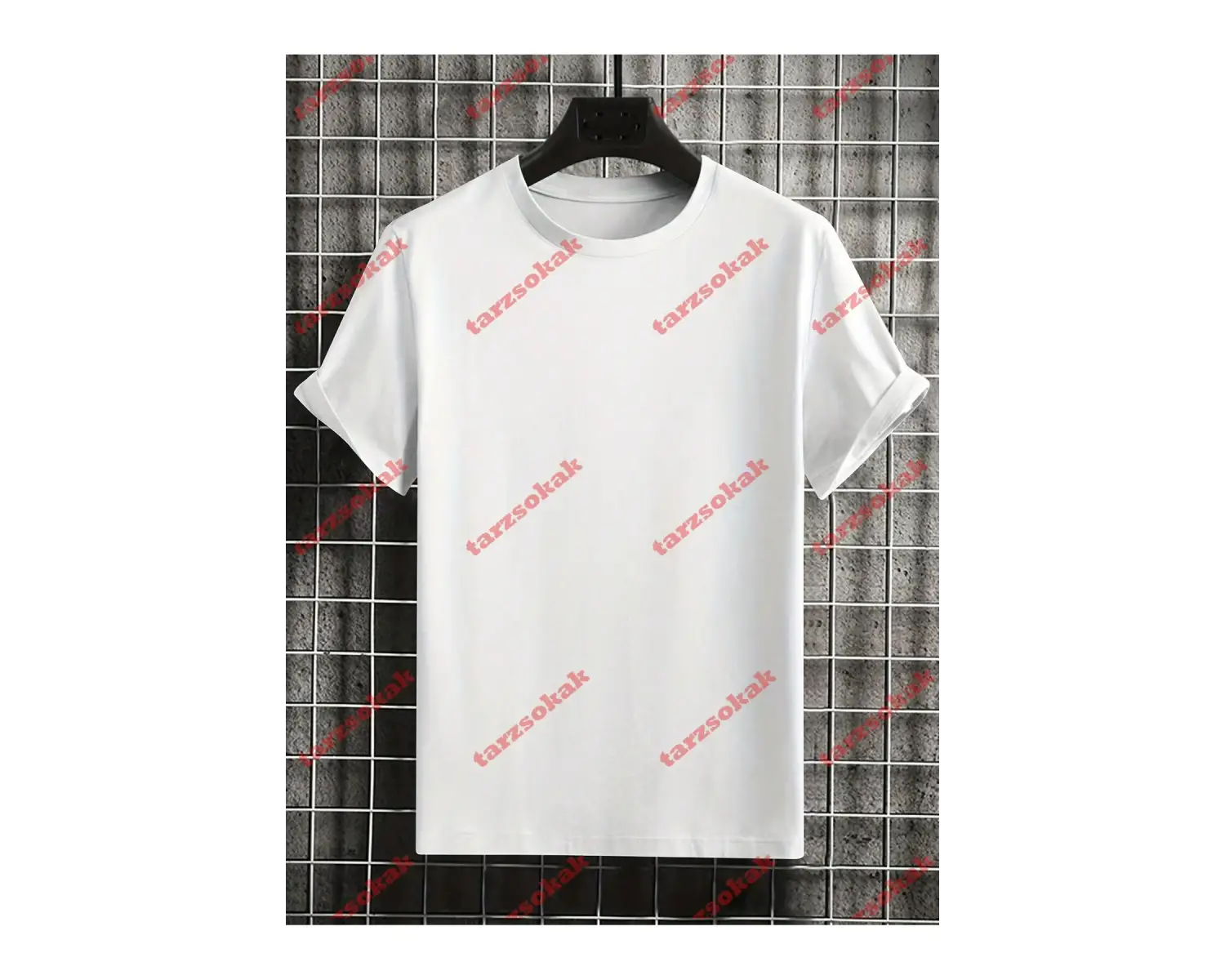 Model 3322 Erkek Yazlık Yuvarlak Yaka Kısa Kollu Günlük Tişört, Yaz