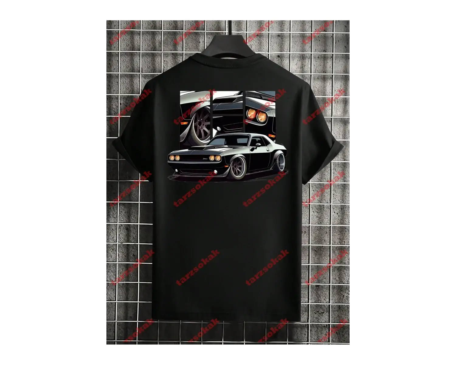 Model 3322 Erkek Yazlık Yuvarlak Yaka Kısa Kollu Günlük Tişört, Yaz