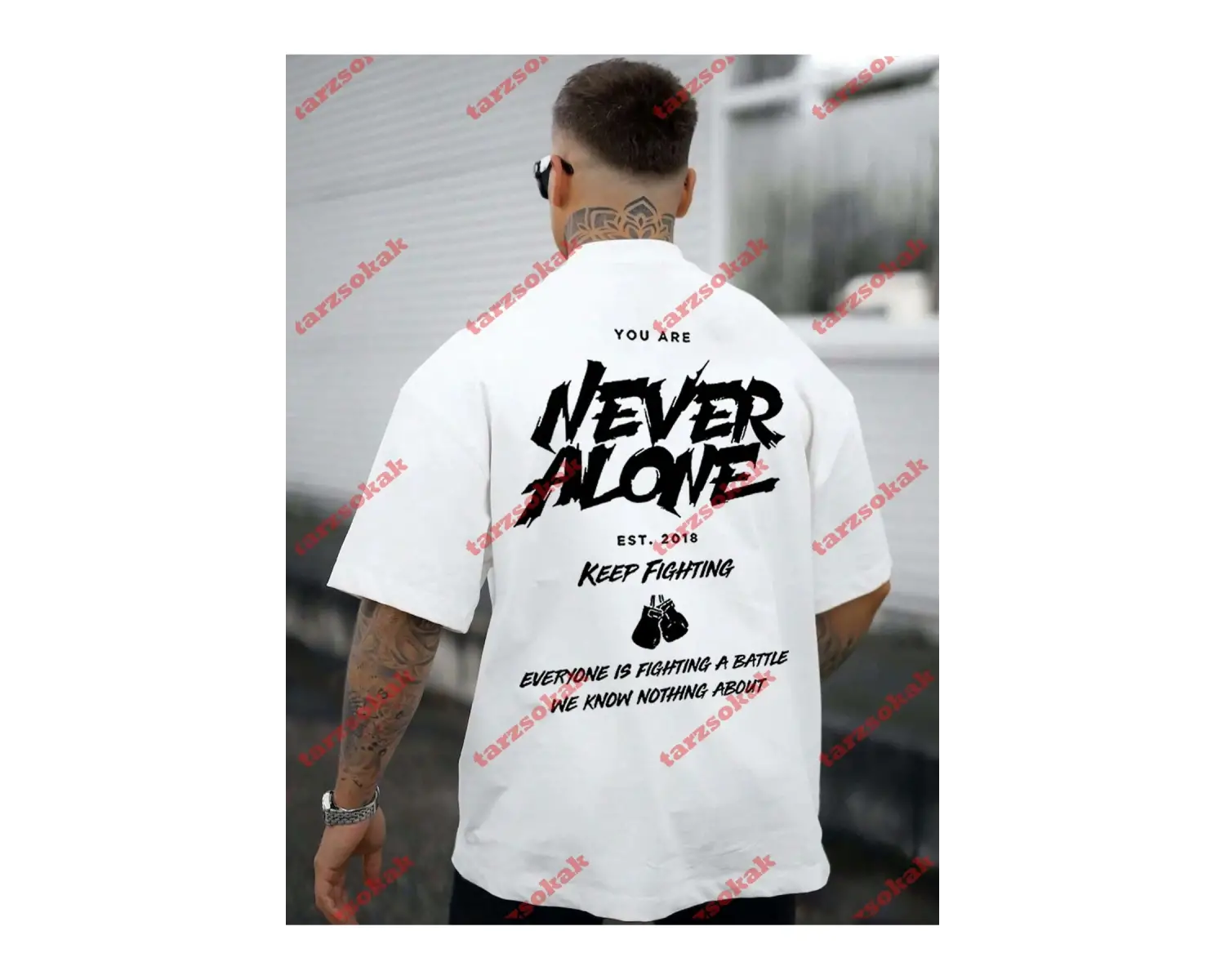 Model 3325 Erkek Yazlık Yuvarlak Yaka Kısa Kollu Günlük Tişört, Yaz