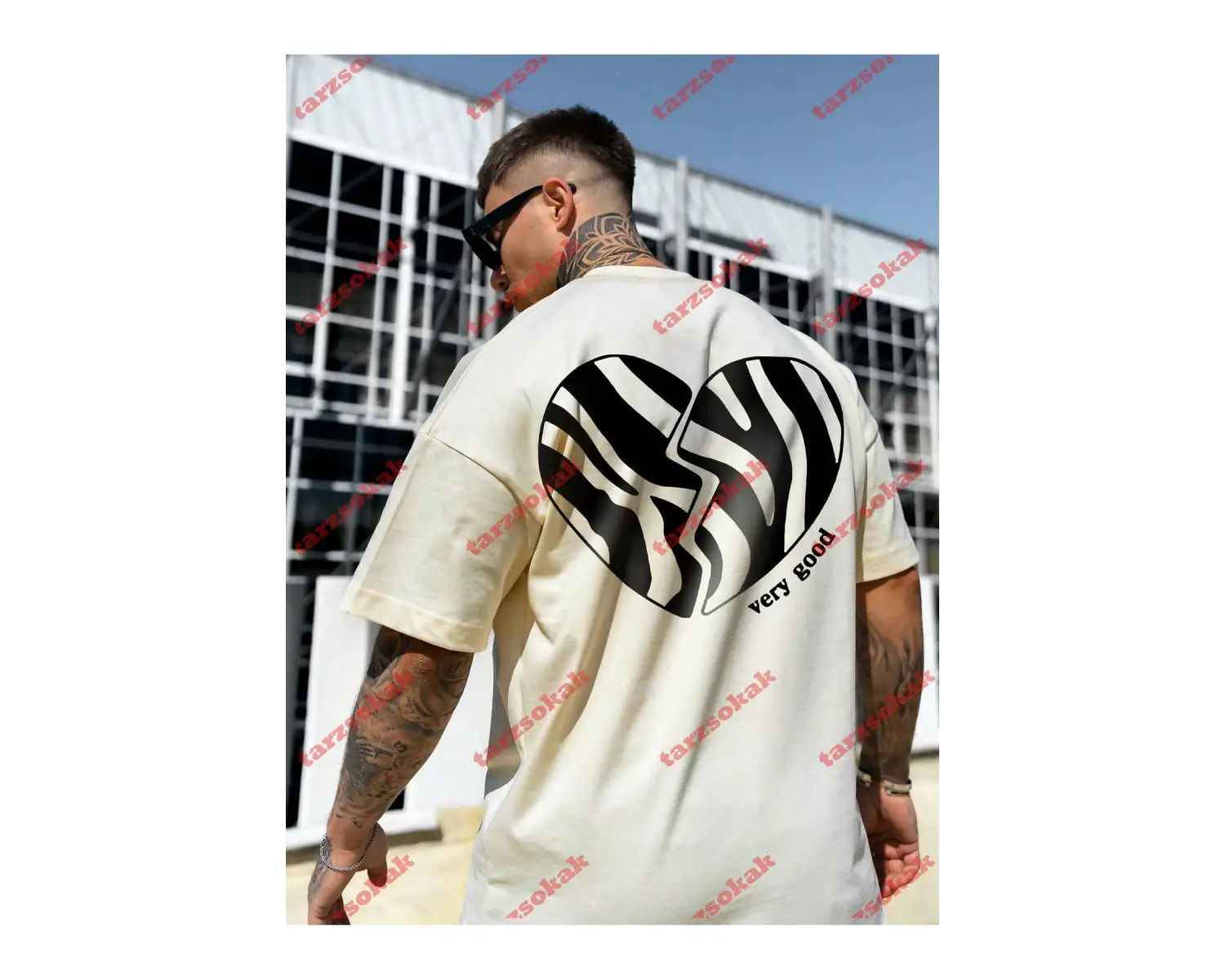 Model 3326 Erkek Yazlık Yuvarlak Yaka Kısa Kollu Günlük Tişört, Yaz