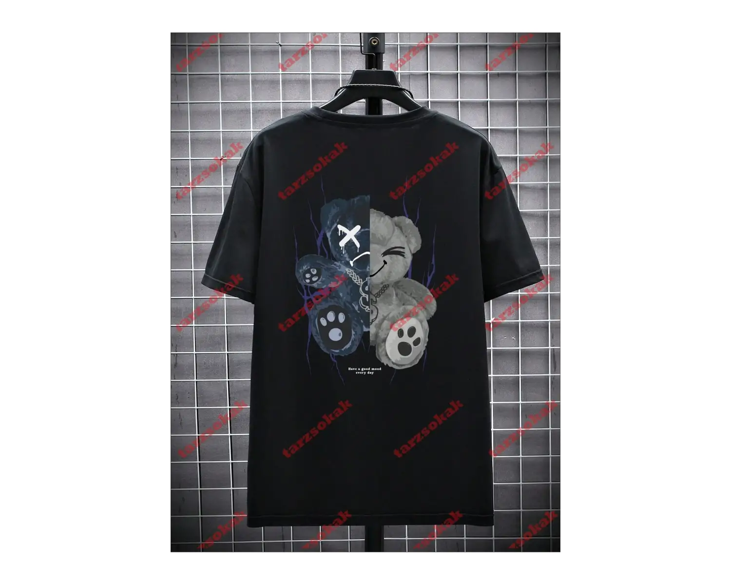 Model 3328 Erkek Yazlık Yuvarlak Yaka Kısa Kollu Günlük Tişört, Yaz