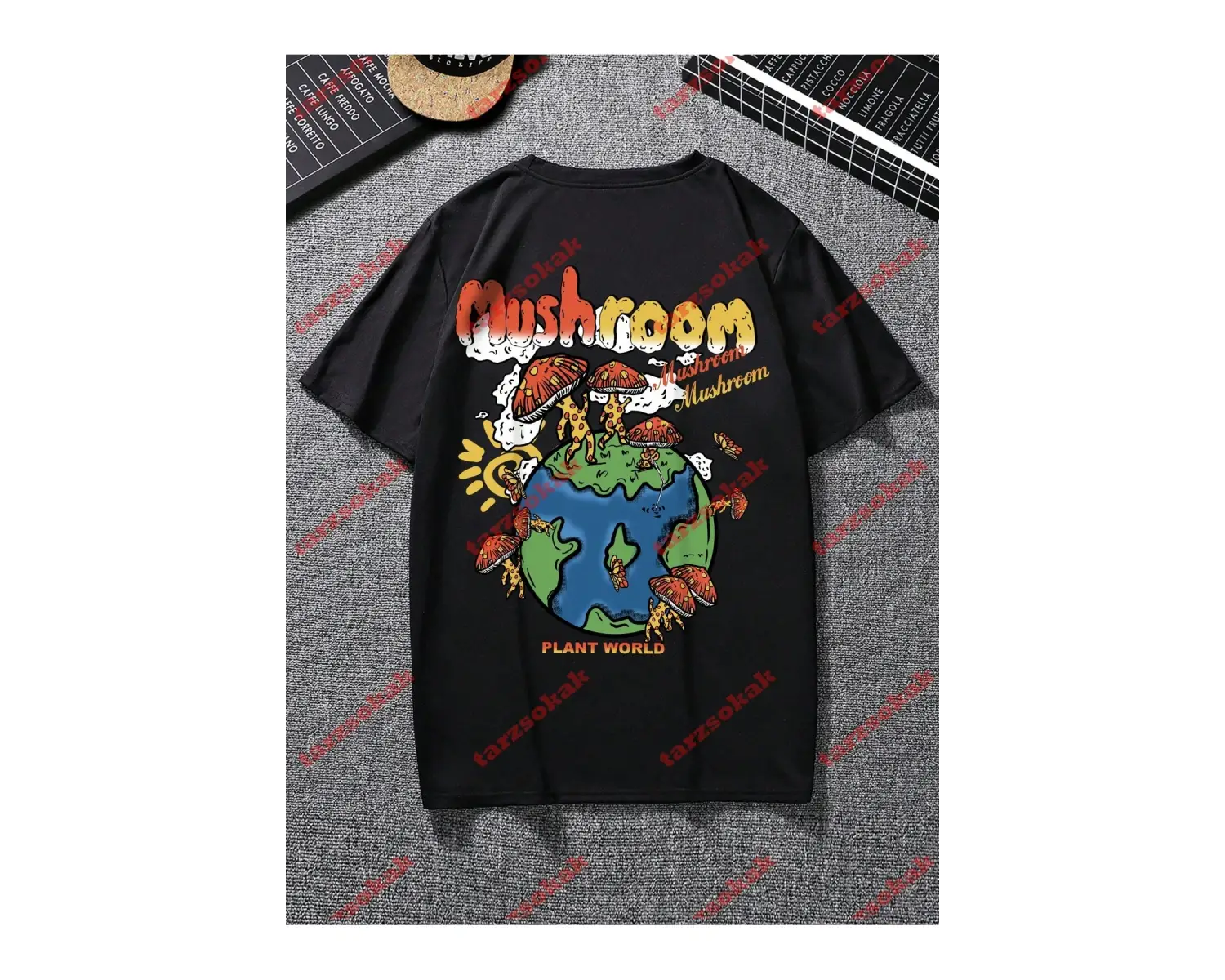 Model 3337 Erkek Yazlık Yuvarlak Yaka Kısa Kollu Günlük Tişört, Yaz