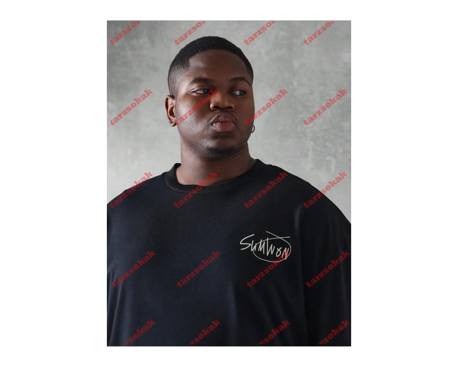 Model 3338 Erkek Yazlık Yuvarlak Yaka Kısa Kollu Günlük Tişört, Yaz