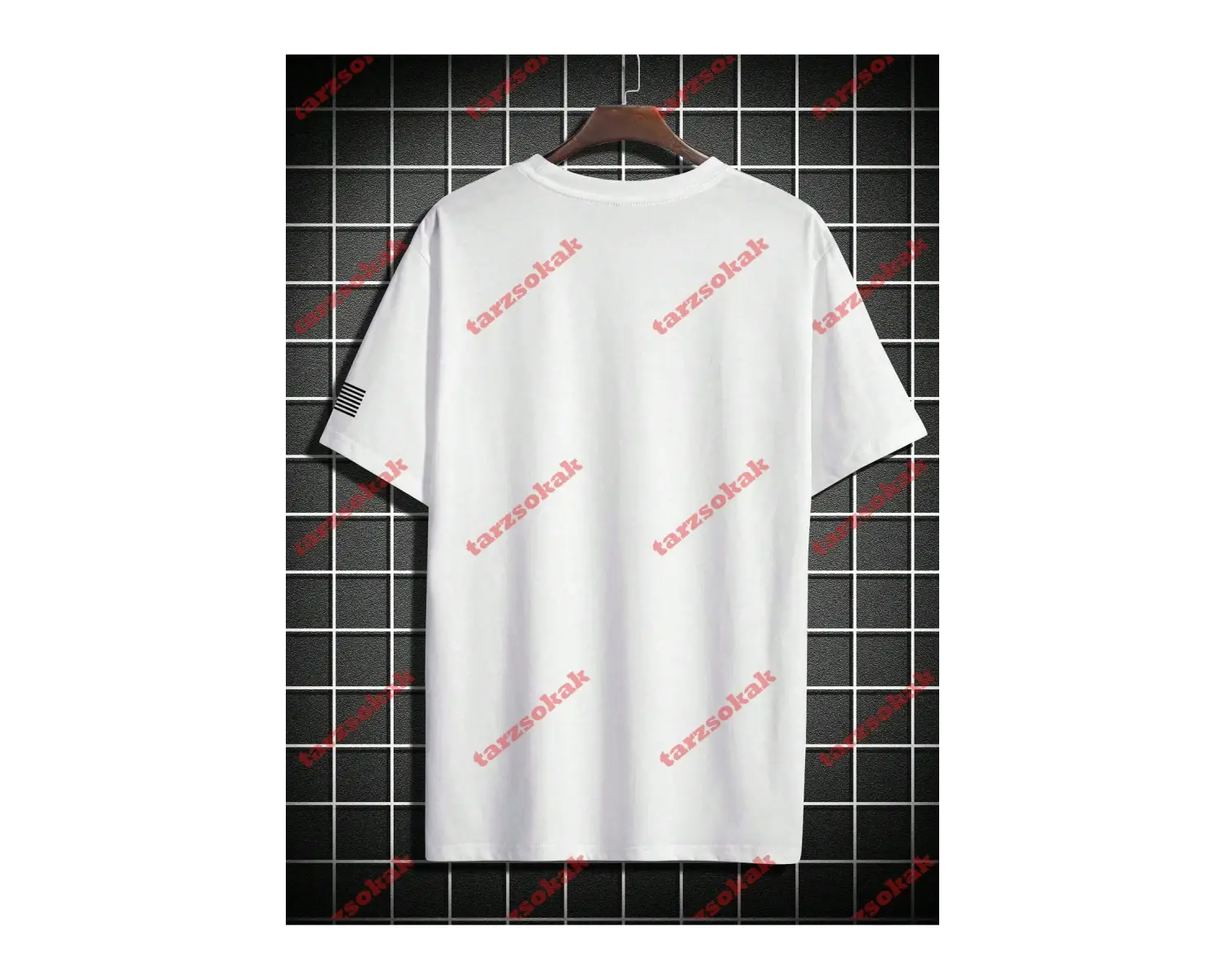 Model 3340 Erkek Yazlık Yuvarlak Yaka Kısa Kollu Günlük Tişört, Yaz