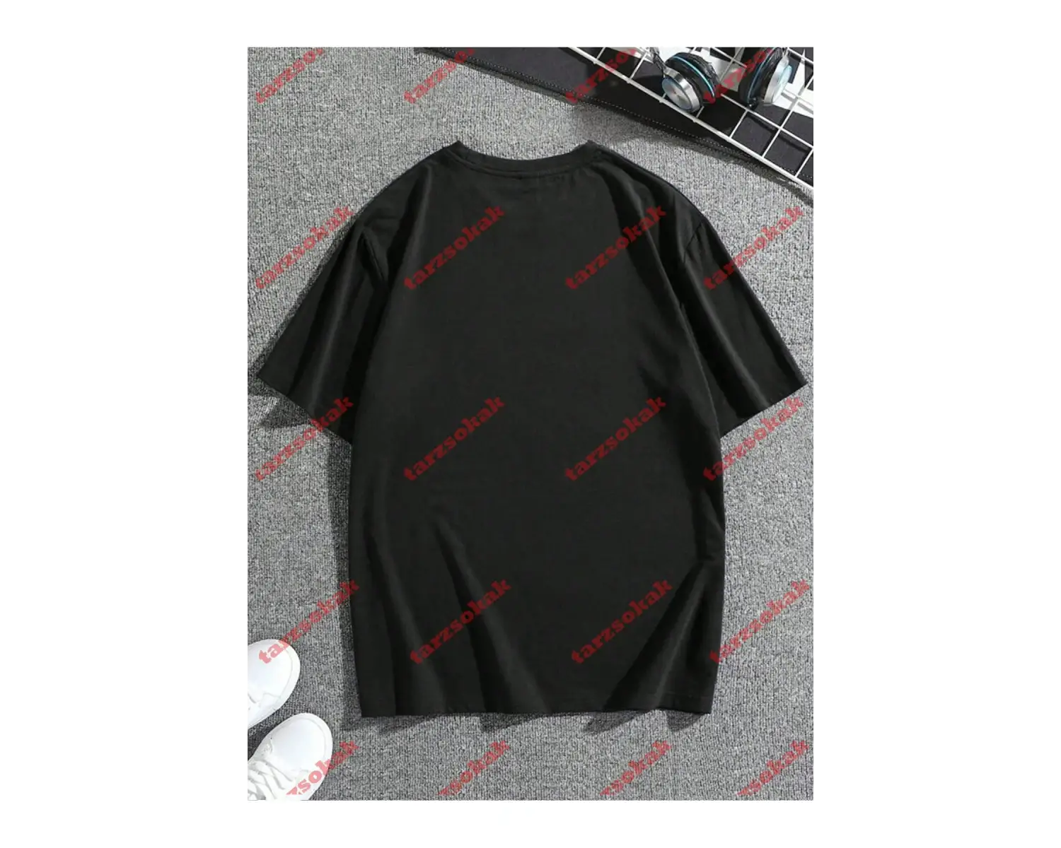 Model 3341 Erkek Yazlık Yuvarlak Yaka Kısa Kollu Günlük Tişört, Yaz