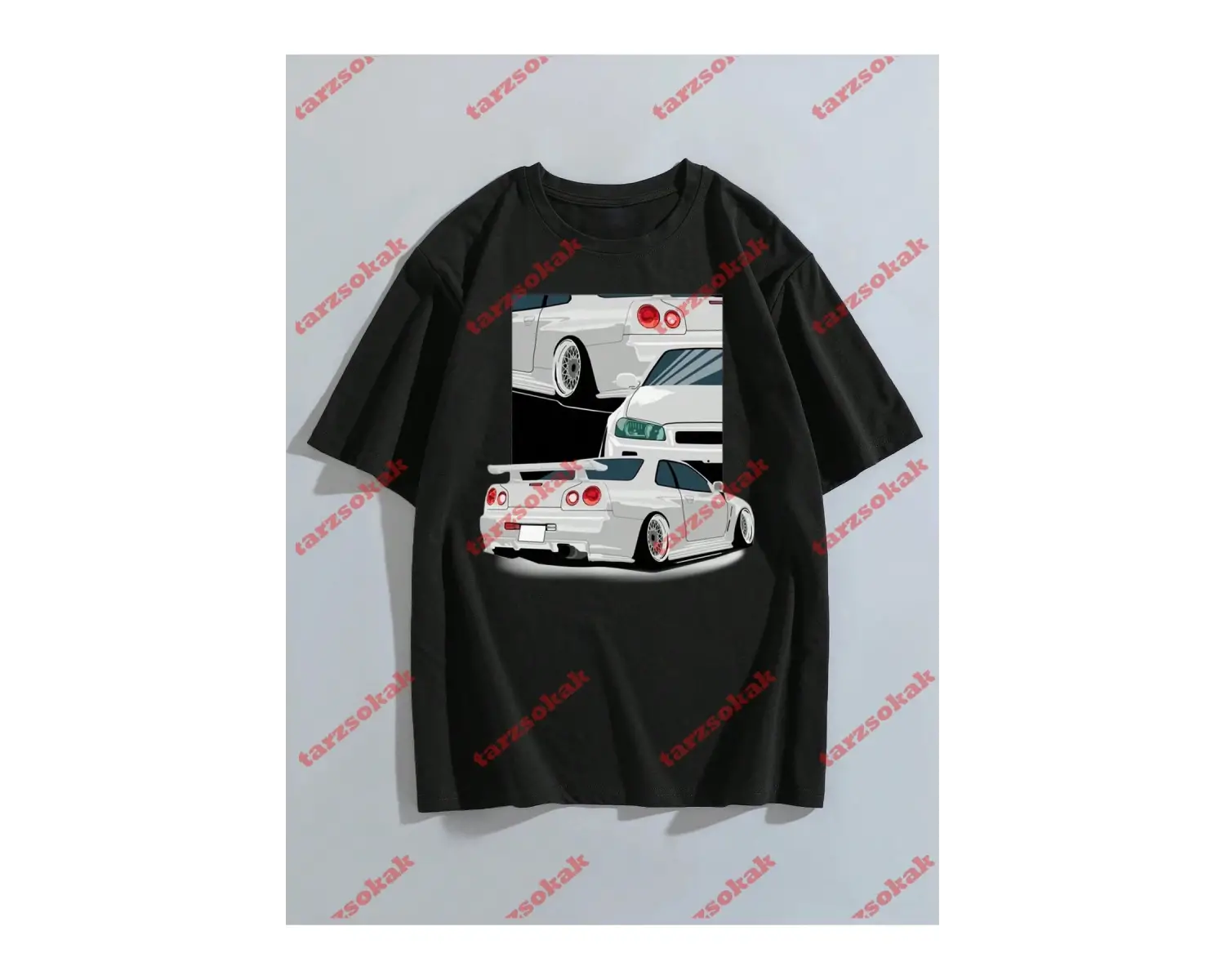 Model 3341 Erkek Yazlık Yuvarlak Yaka Kısa Kollu Günlük Tişört, Yaz