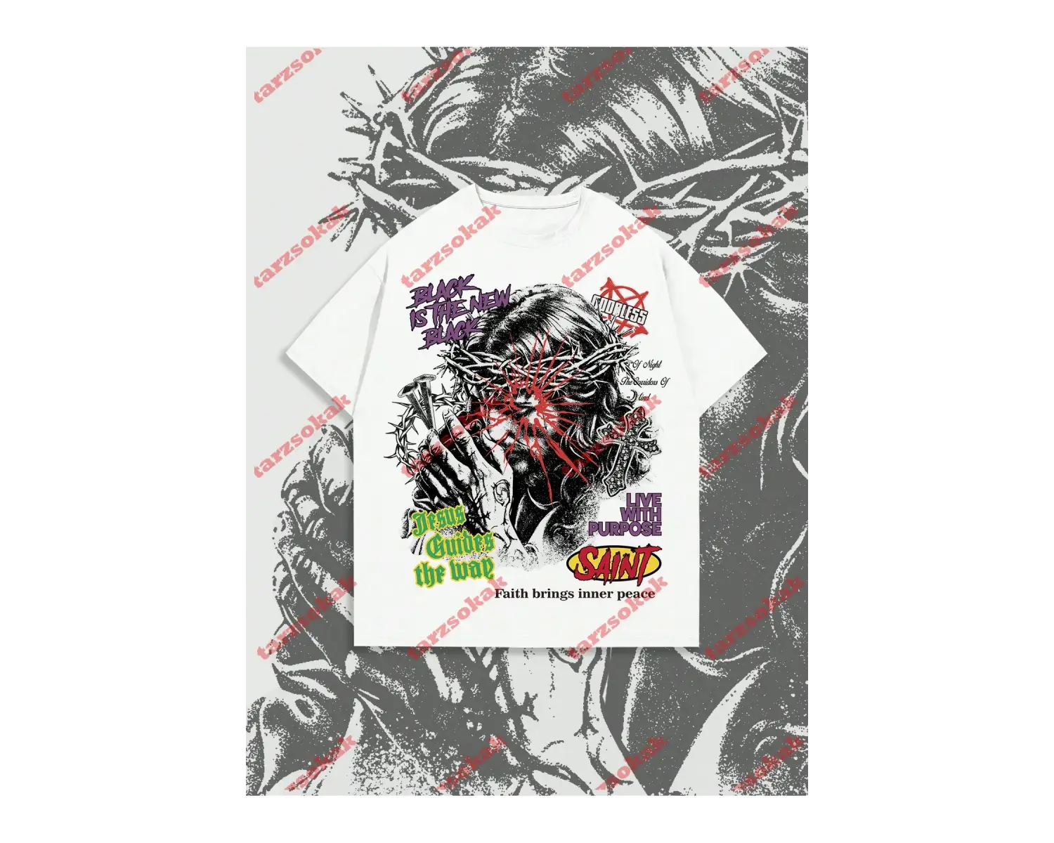 Model 3353 Erkek Yazlık Yuvarlak Yaka Kısa Kollu Günlük Tişört, Yaz