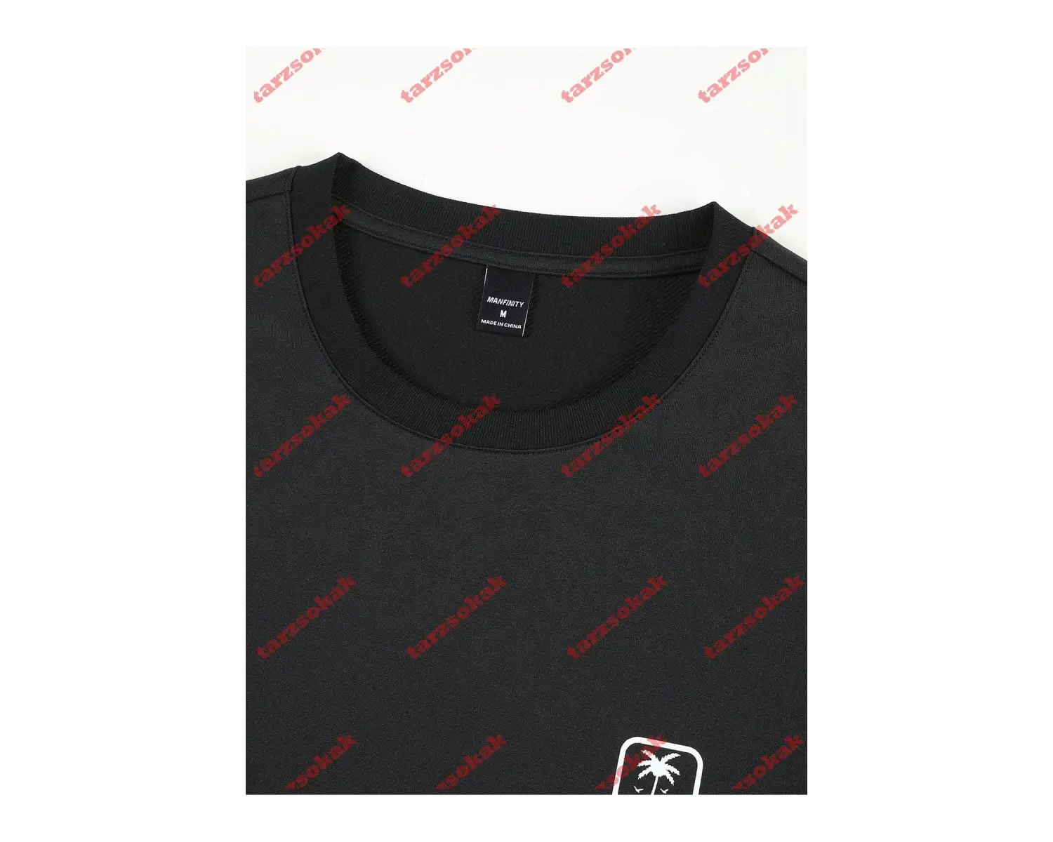 Model 3355 Erkek Yazlık Yuvarlak Yaka Kısa Kollu Günlük Tişört, Yaz