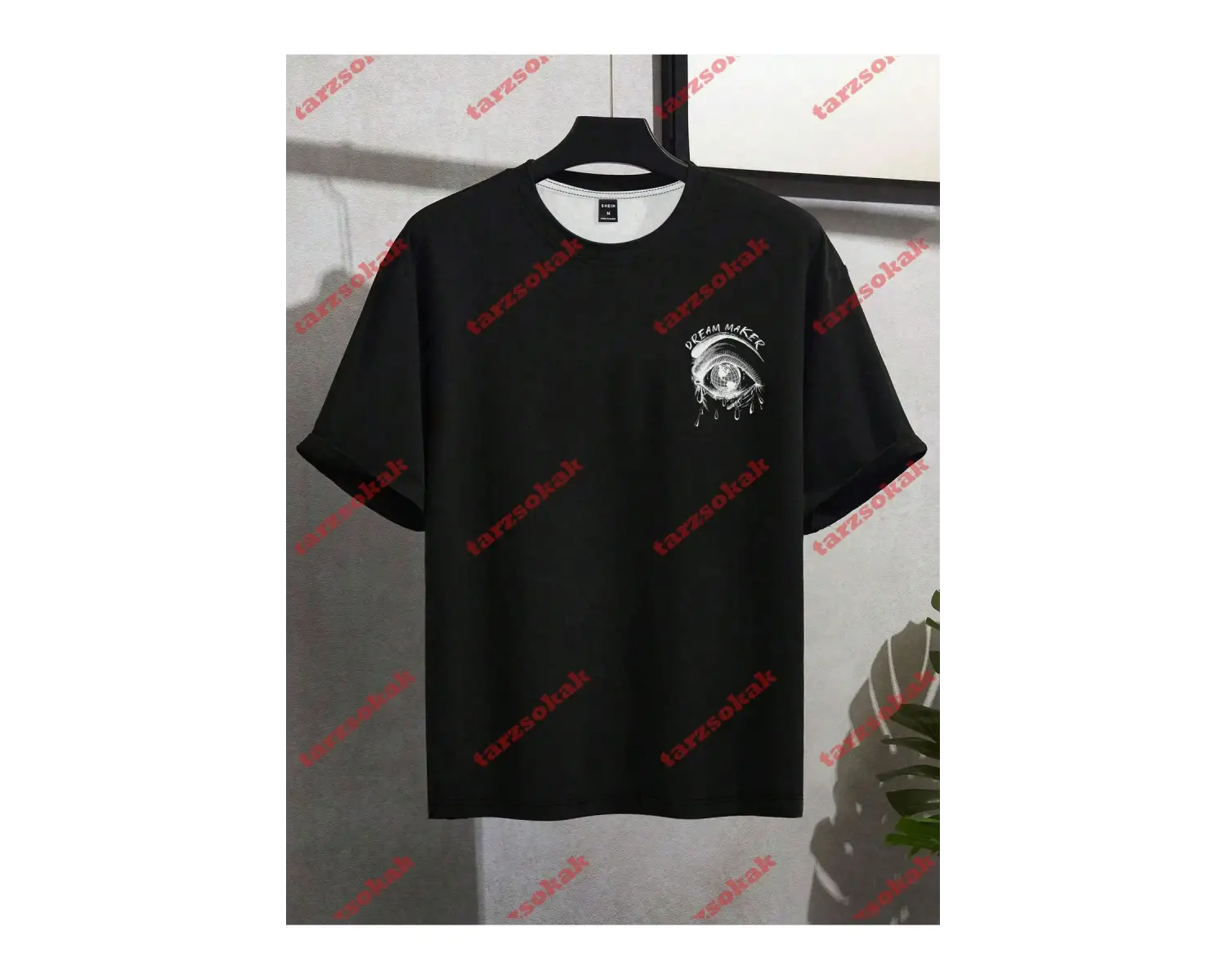 Model 3365 Erkek Yazlık Yuvarlak Yaka Kısa Kollu Günlük Tişört, Yaz