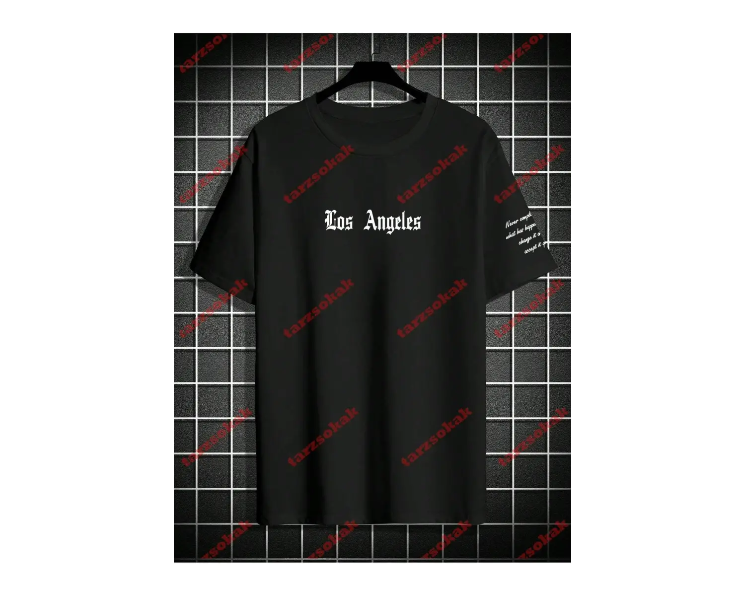 Model 3366 Erkek Yazlık Yuvarlak Yaka Kısa Kollu Günlük Tişört, Yaz