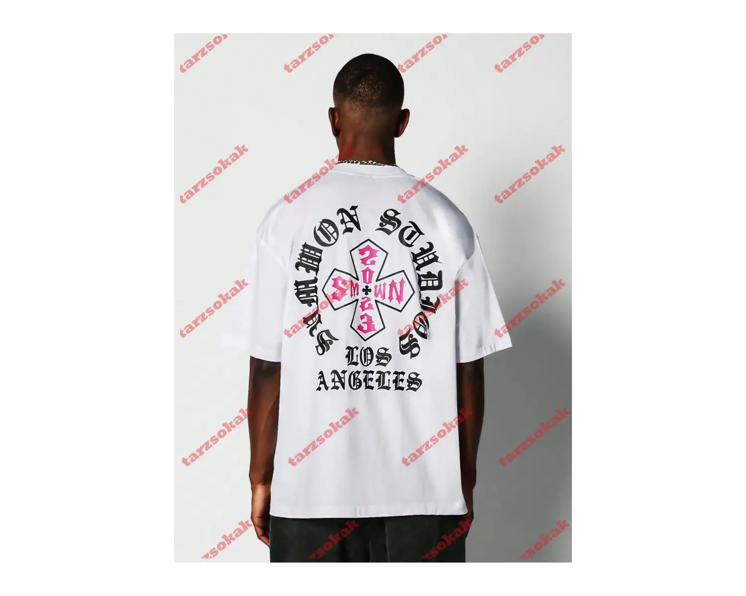 Model 3373 Erkek Yazlık Yuvarlak Yaka Kısa Kollu Günlük Tişört, Yaz