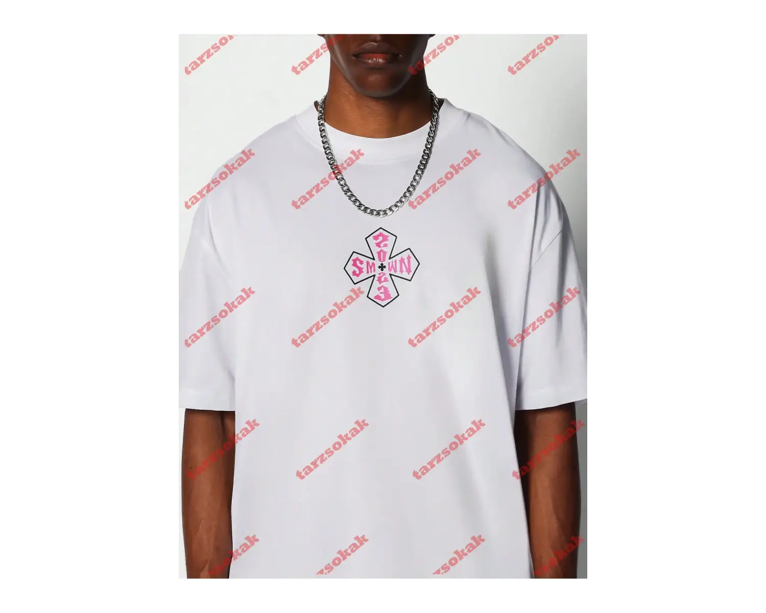 Model 3373 Erkek Yazlık Yuvarlak Yaka Kısa Kollu Günlük Tişört, Yaz