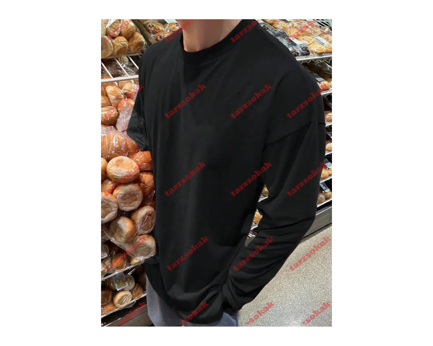 Model 3375 Erkek Yazlık Yuvarlak Yaka Kısa Kollu Günlük Tişört, Yaz