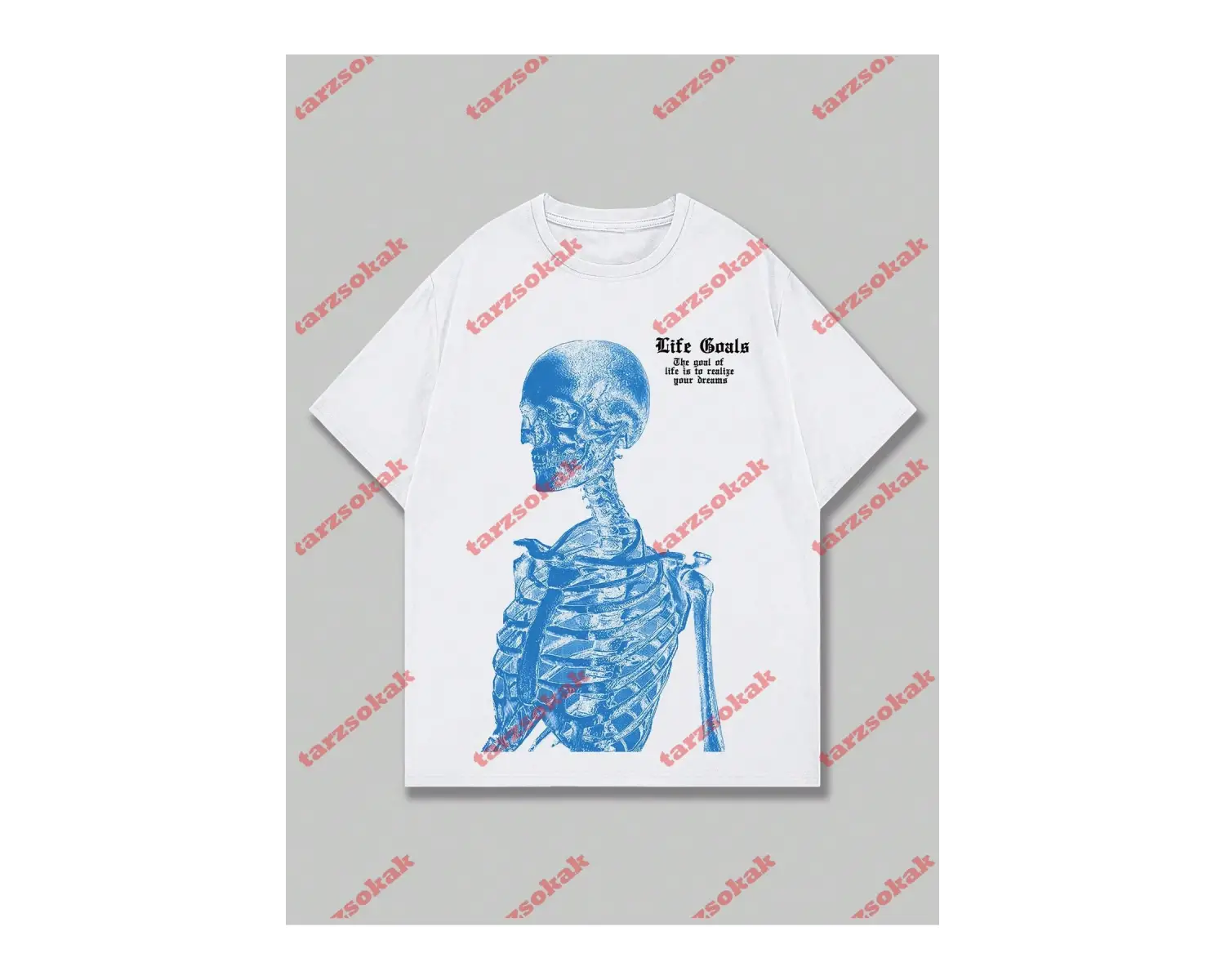 Model 3378 Erkek Yazlık Yuvarlak Yaka Kısa Kollu Günlük Tişört, Yaz