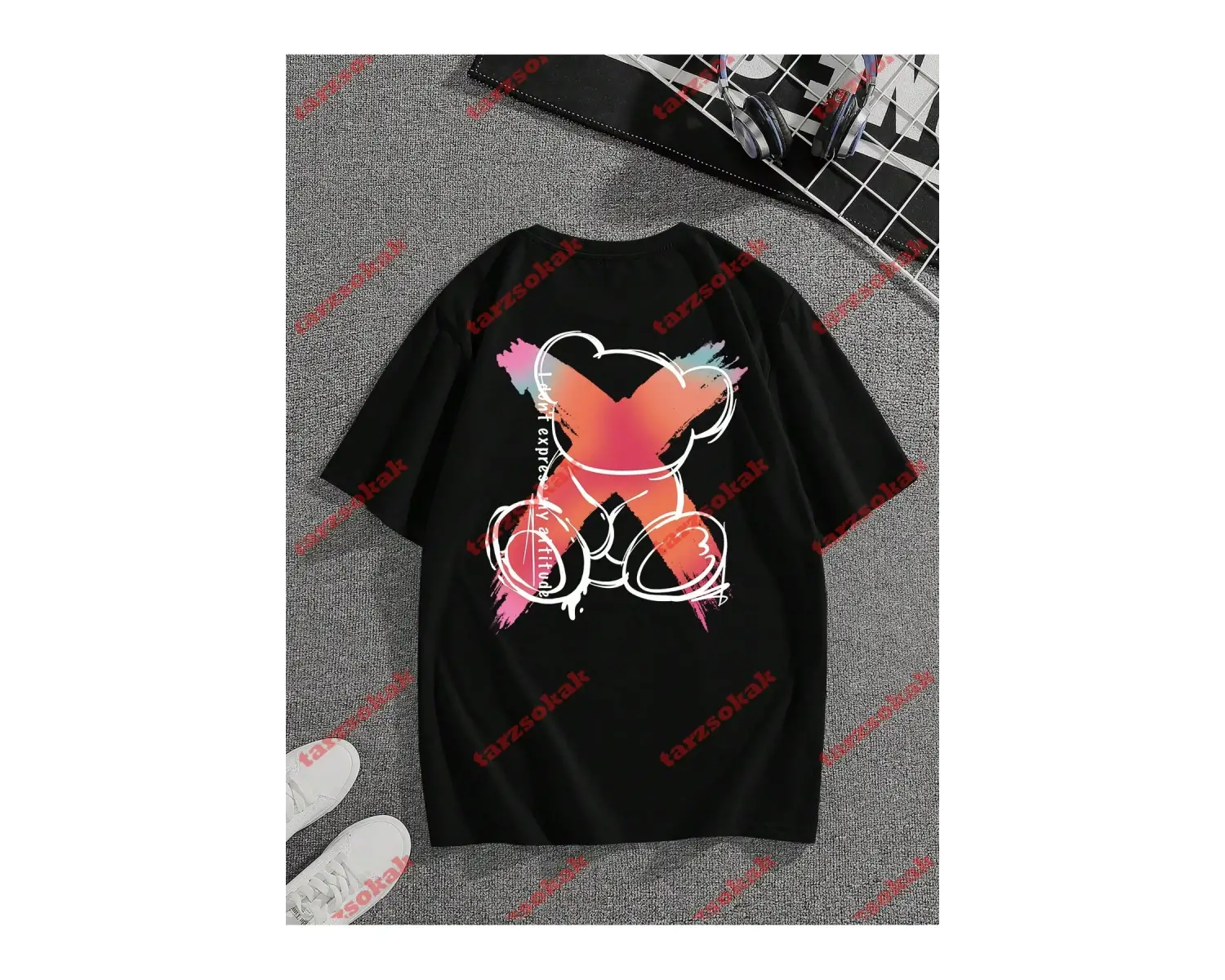 Model 3379 Erkek Yazlık Yuvarlak Yaka Kısa Kollu Günlük Tişört, Yaz