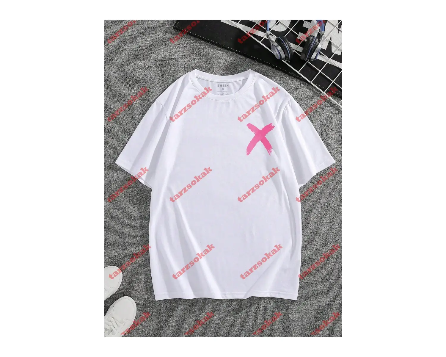 Model 3379 Erkek Yazlık Yuvarlak Yaka Kısa Kollu Günlük Tişört, Yaz