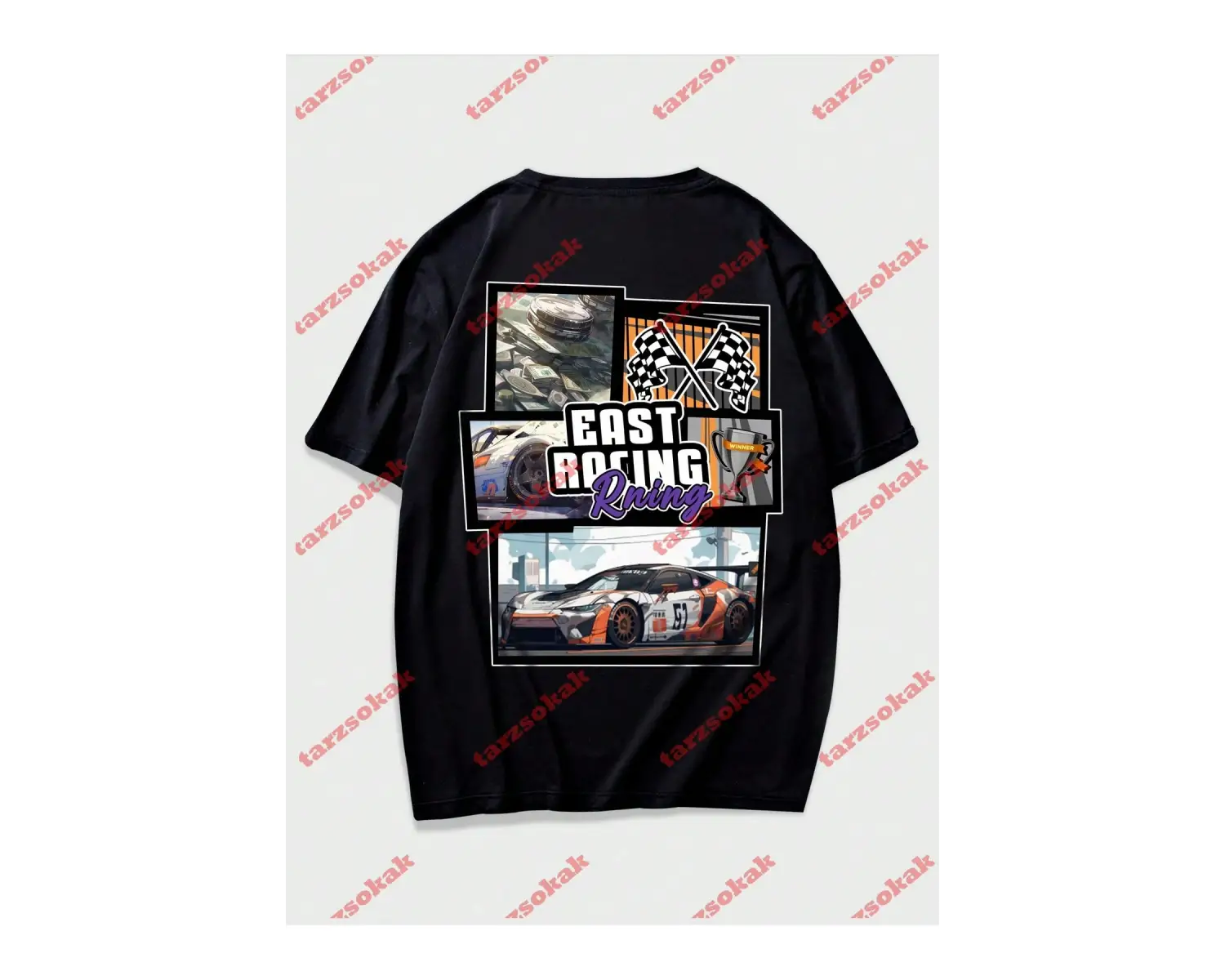 Model 3381 Erkek Yazlık Yuvarlak Yaka Kısa Kollu Günlük Tişört, Yaz