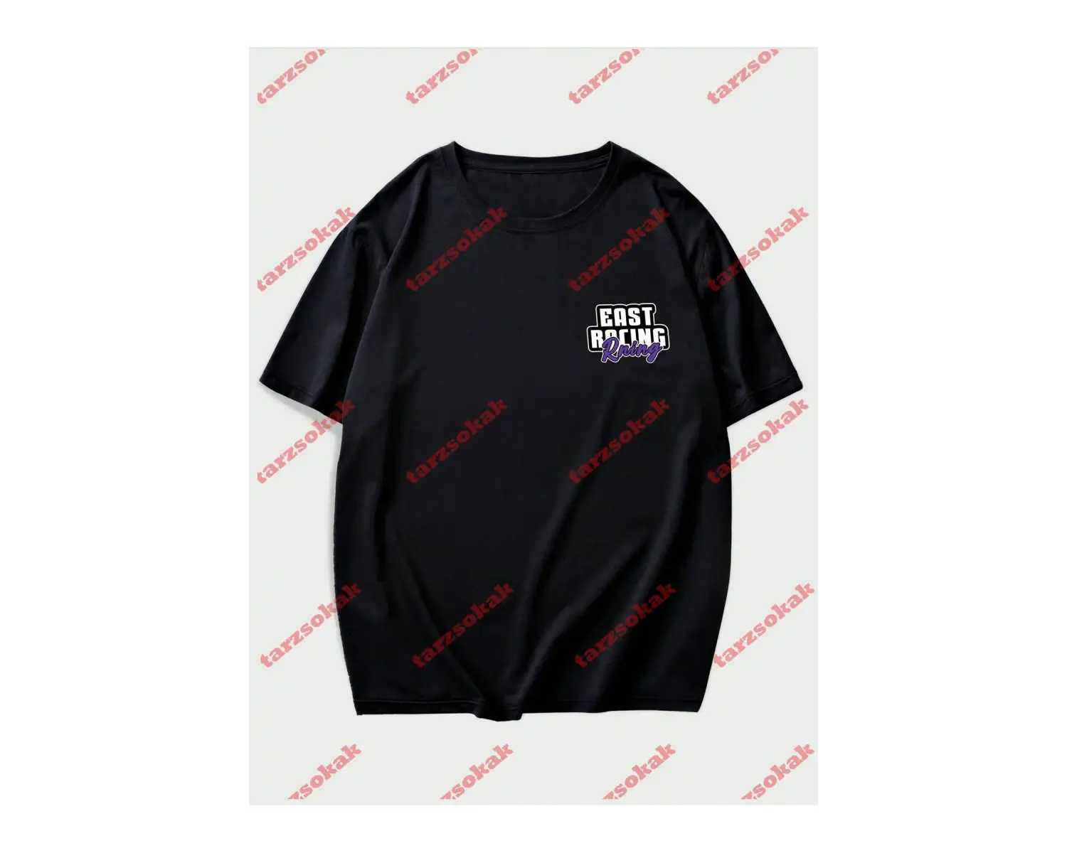 Model 3381 Erkek Yazlık Yuvarlak Yaka Kısa Kollu Günlük Tişört, Yaz