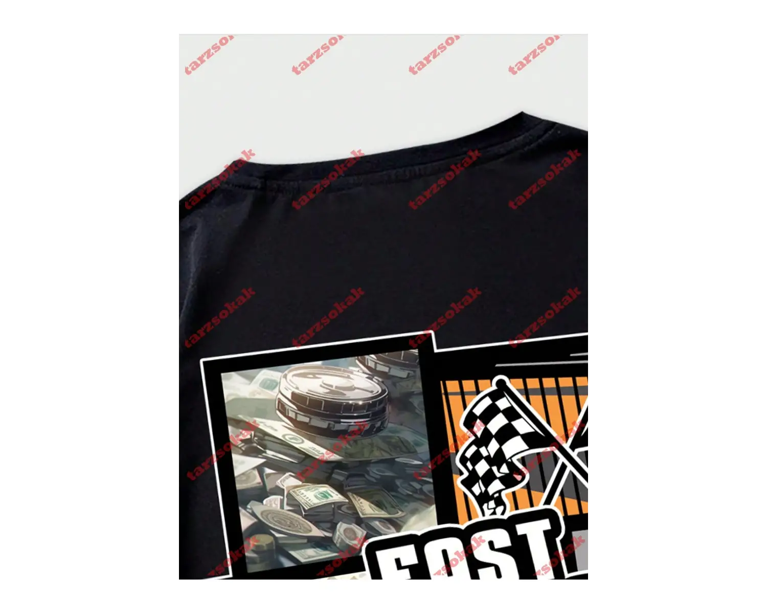 Model 3381 Erkek Yazlık Yuvarlak Yaka Kısa Kollu Günlük Tişört, Yaz