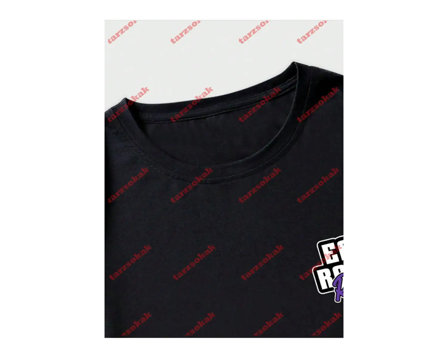 Model 3381 Erkek Yazlık Yuvarlak Yaka Kısa Kollu Günlük Tişört, Yaz