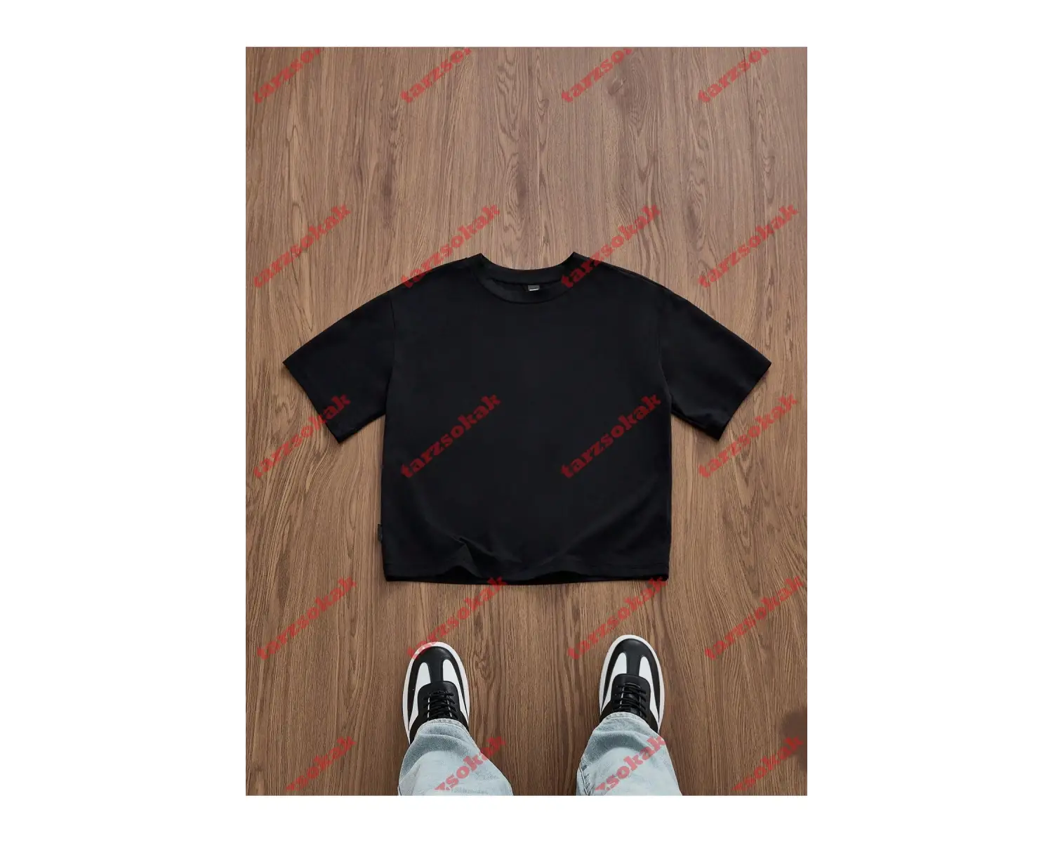 Model 3385 Erkek Yazlık Yuvarlak Yaka Kısa Kollu Günlük Tişört, Yaz