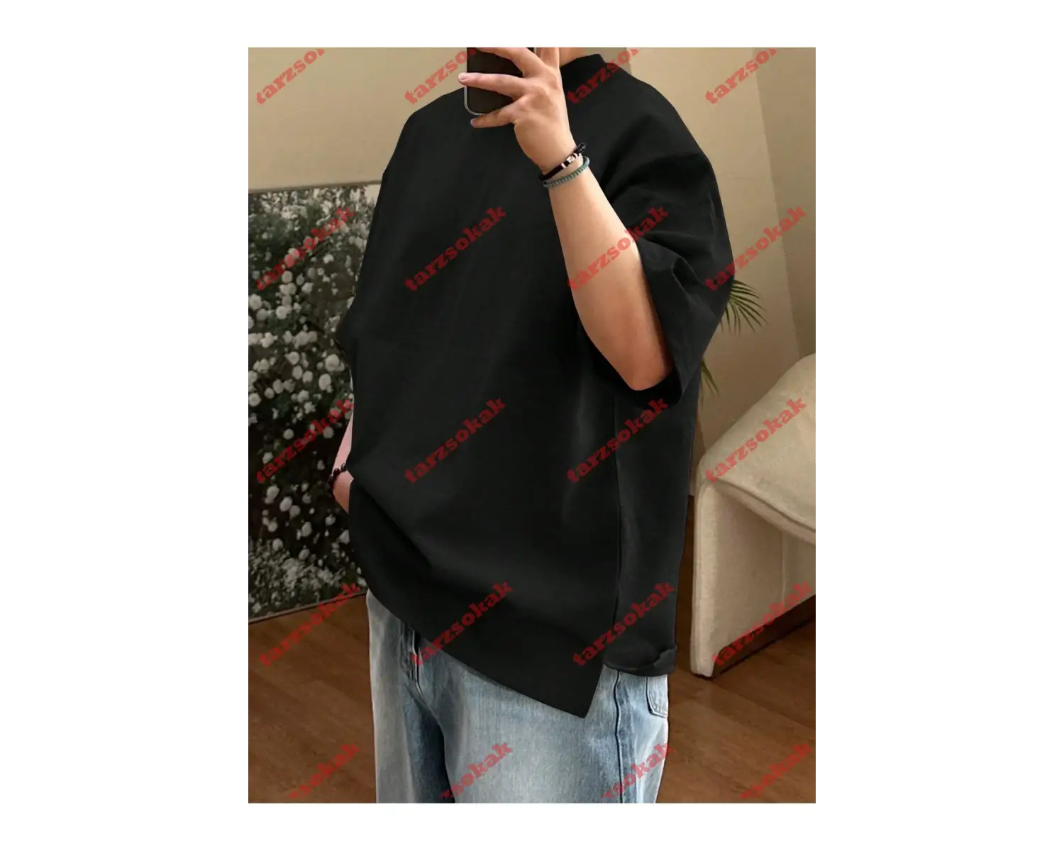 Model 3386 Erkek Yazlık Yuvarlak Yaka Kısa Kollu Günlük Tişört, Yaz