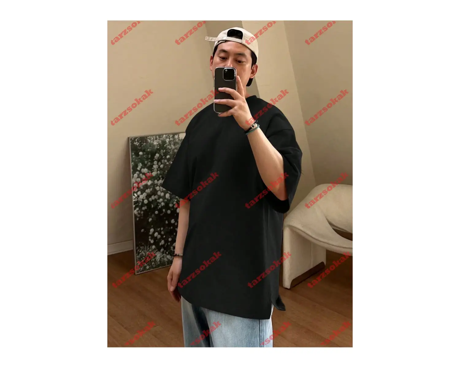 Model 3386 Erkek Yazlık Yuvarlak Yaka Kısa Kollu Günlük Tişört, Yaz