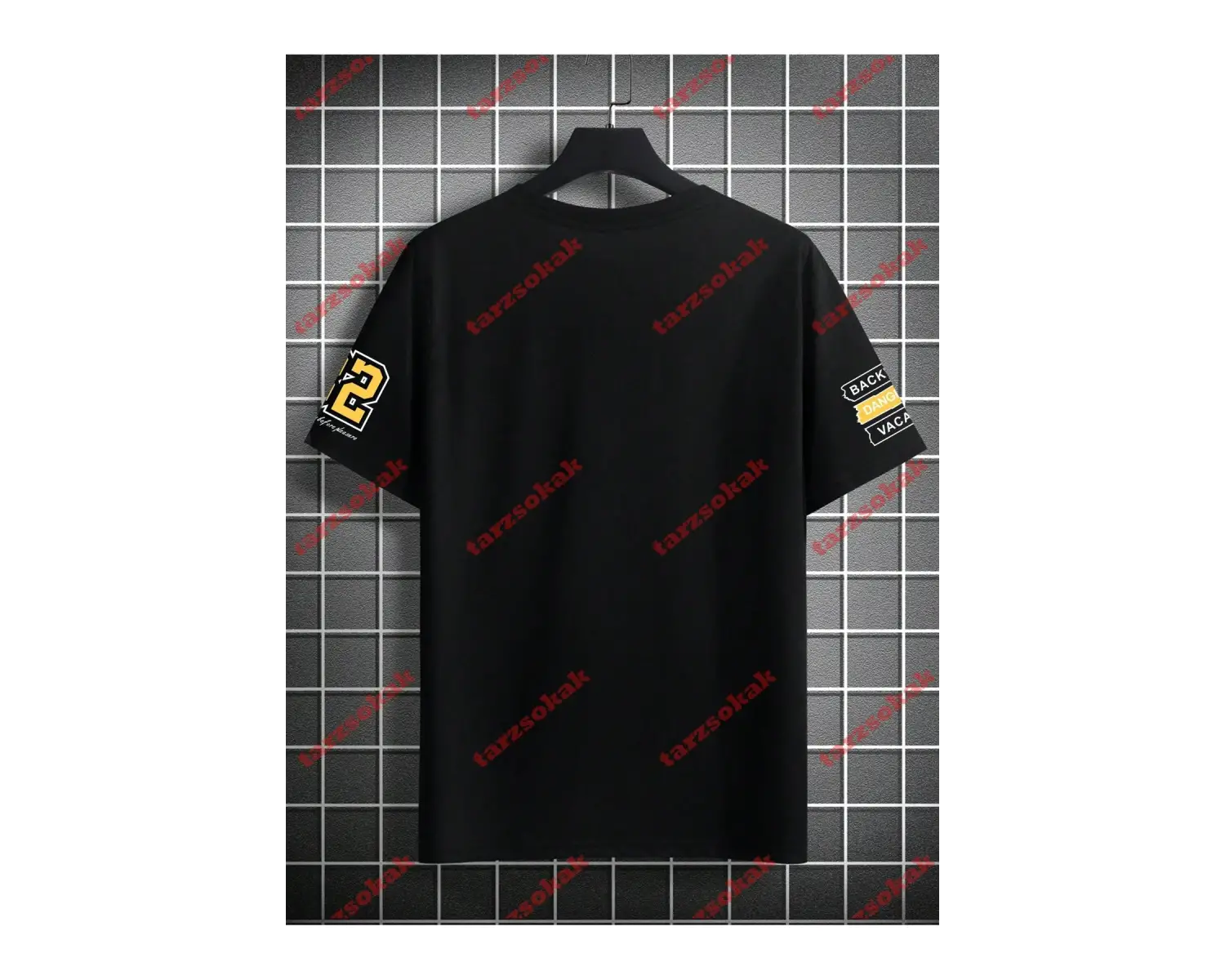 Model 3390 Erkek Yazlık Yuvarlak Yaka Kısa Kollu Günlük Tişört, Yaz