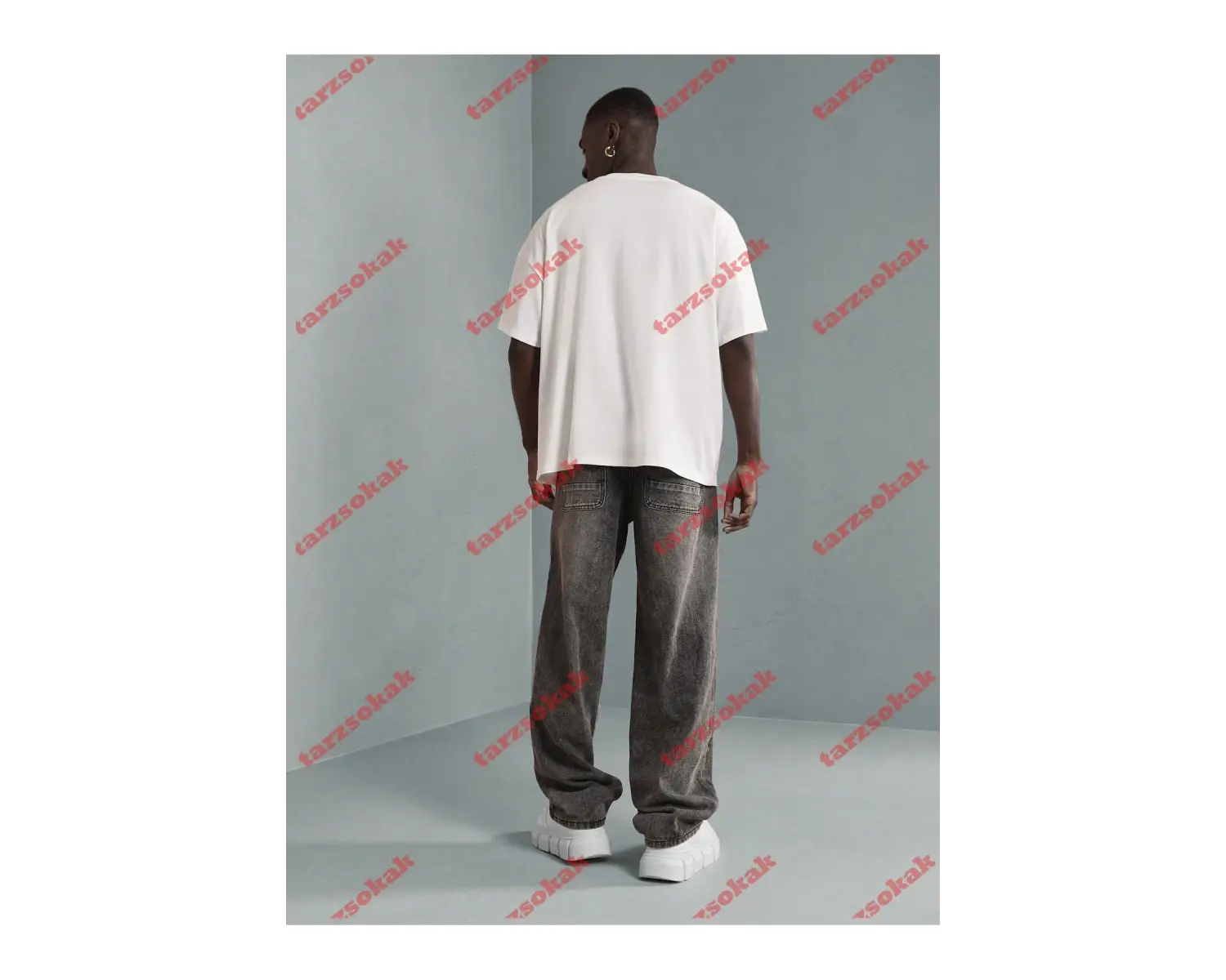 Model 3395 Erkek Yazlık Yuvarlak Yaka Kısa Kollu Günlük Tişört, Yaz