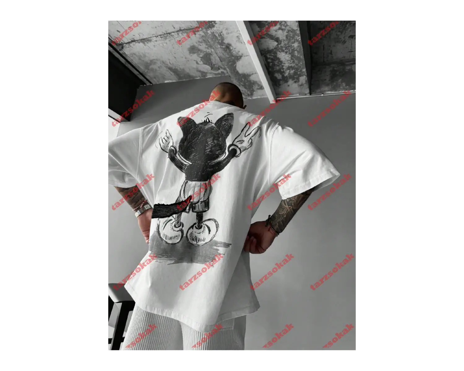 Model 3408 Erkek Yazlık Yuvarlak Yaka Kısa Kollu Günlük Tişört, Yaz