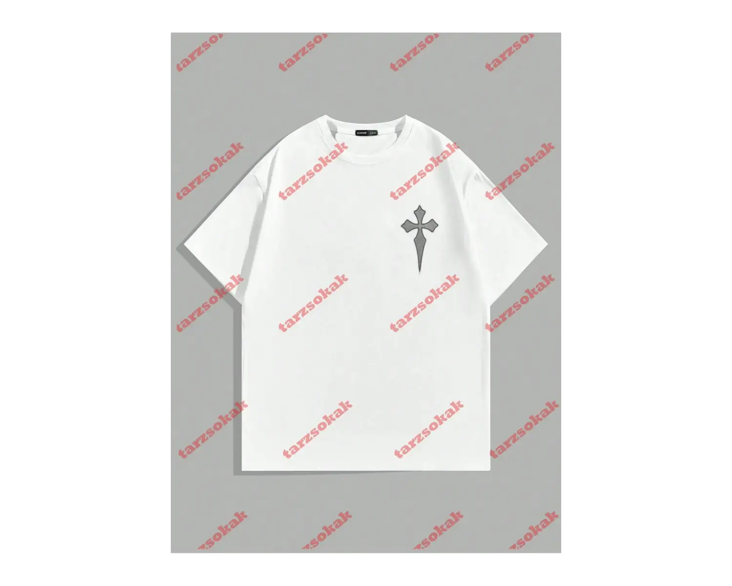 Model 3412 Erkek Yazlık Yuvarlak Yaka Kısa Kollu Günlük Tişört, Yaz